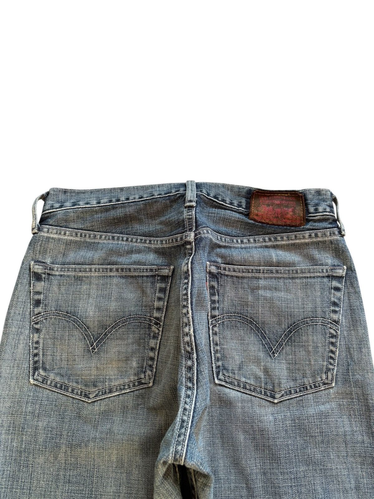 Levi's Vintage 90 Levis 503 Sick Mud Distressed Loose Baggy Jeans Size US 29 - 8 Thumbnail