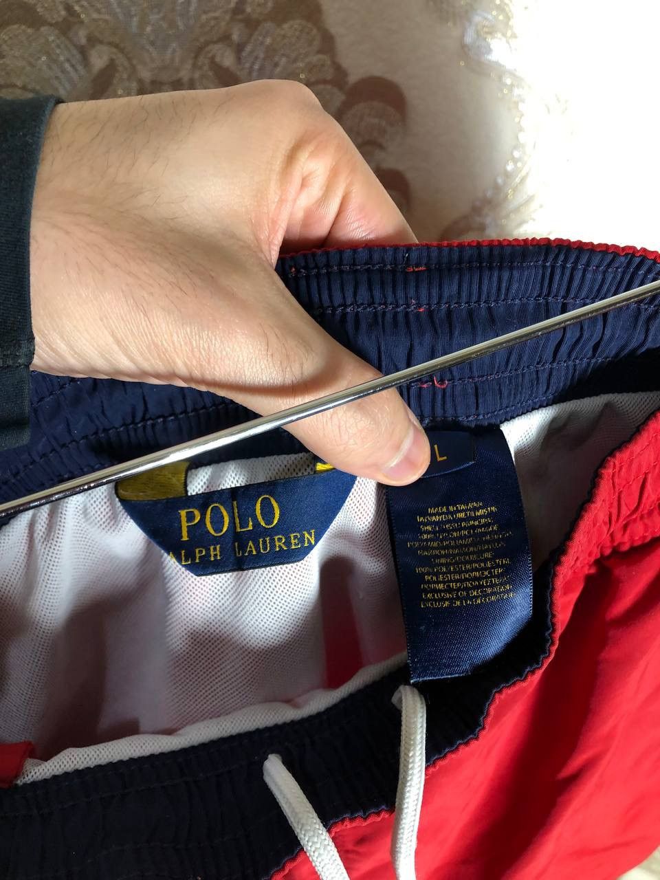 Polo Ralph Lauren VINTAGE POLO RALPH LAUREN NYLON RETRO SHORTS CASUAL Y2K 90s Size US 34 / EU 50 - 3 Thumbnail