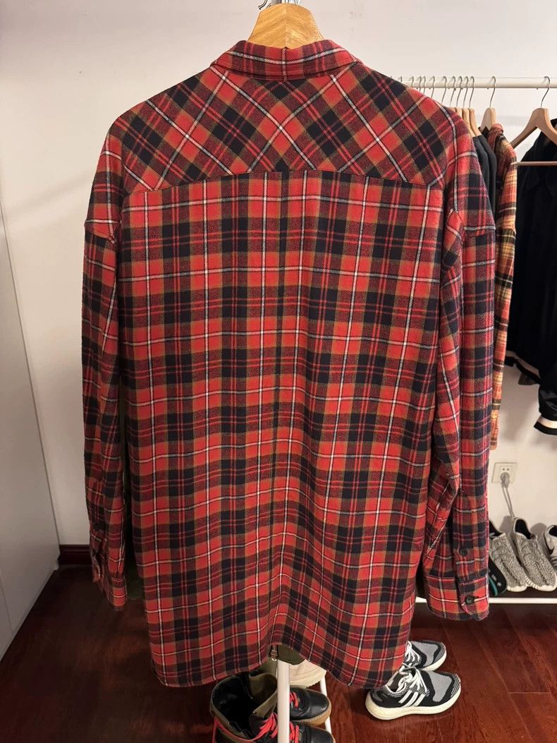Fear of God Fear of God Red plaid shirt Size US M / EU 48-50 / 2 - 2 Thumbnail