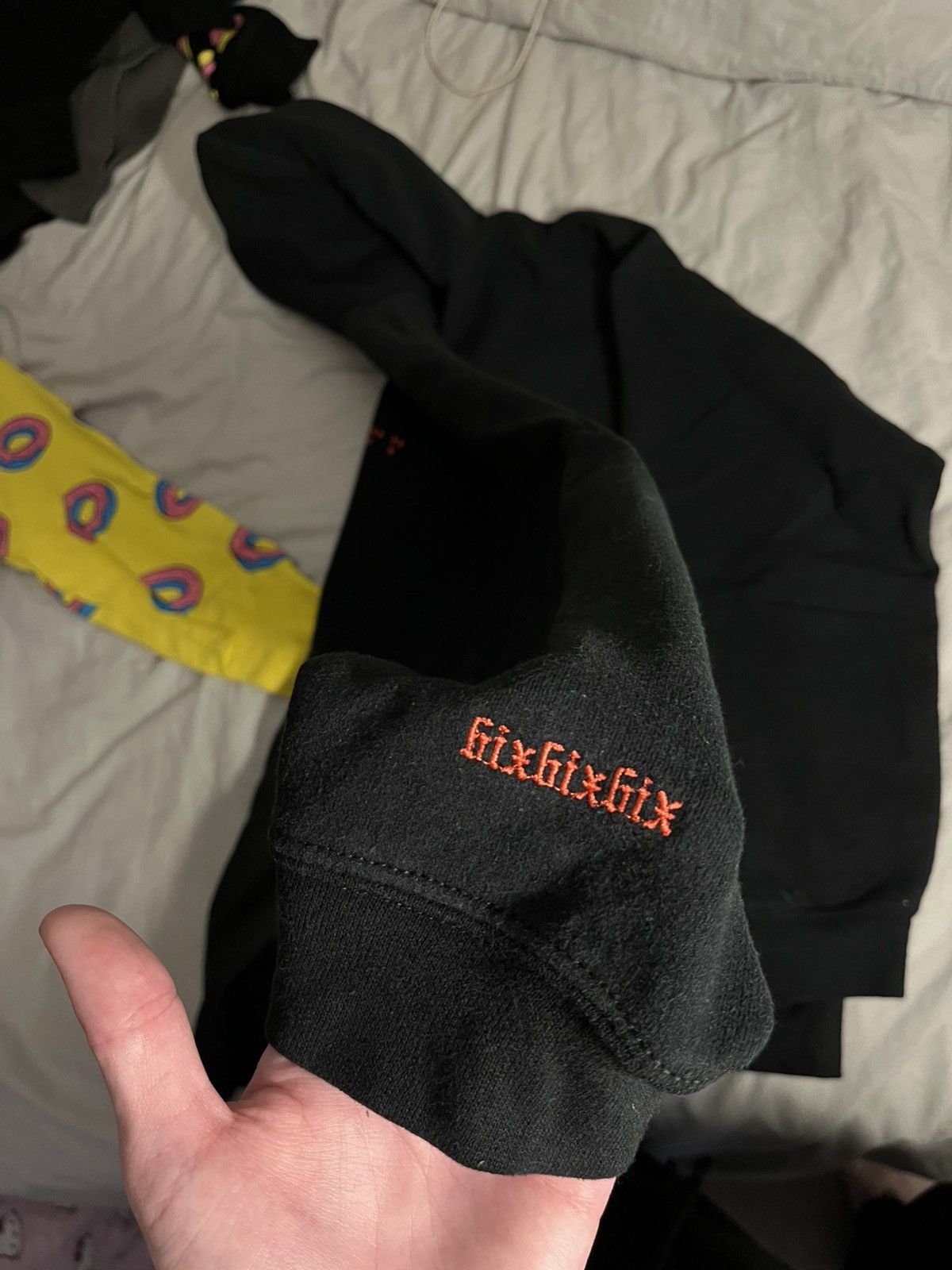 Other 6ix6ix6ix brail hoodie black Size US L / EU 52-54 / 3 - 6 Thumbnail