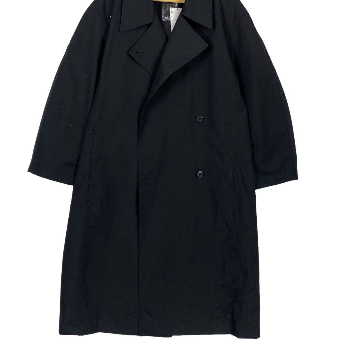 Japanese Brand Uniqlo U Overcoat double breasted waterproff Size US M / EU 48-50 / 2 - 7 Thumbnail