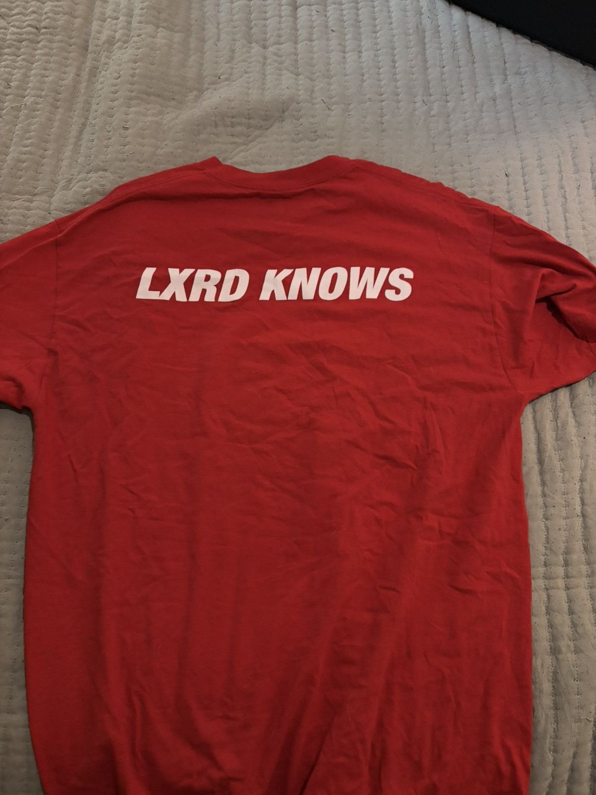 Lxrdknows OG LXRD KNOWS UZI TEE Size US XL / EU 56 / 4 - 2 Thumbnail