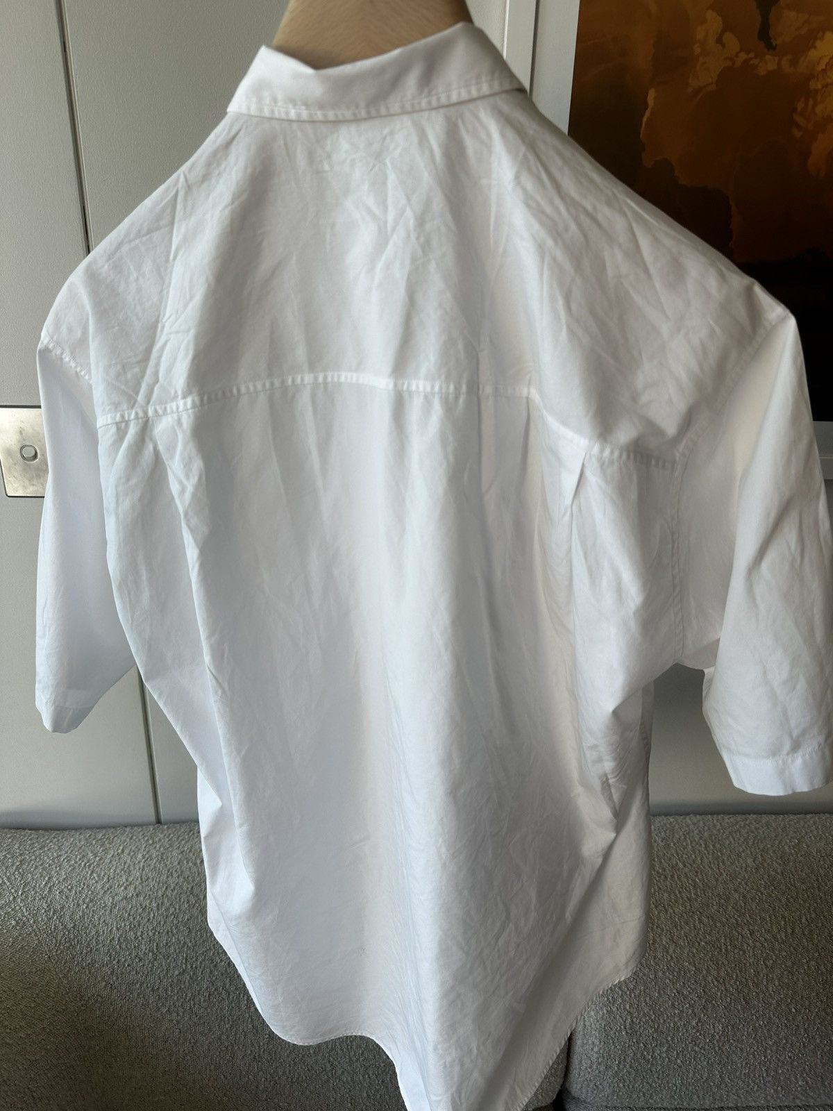 Auralee Auralee White Washed Finx Twill Shirt - Large/4 Size US L / EU 52-54 / 3 - 6 Thumbnail