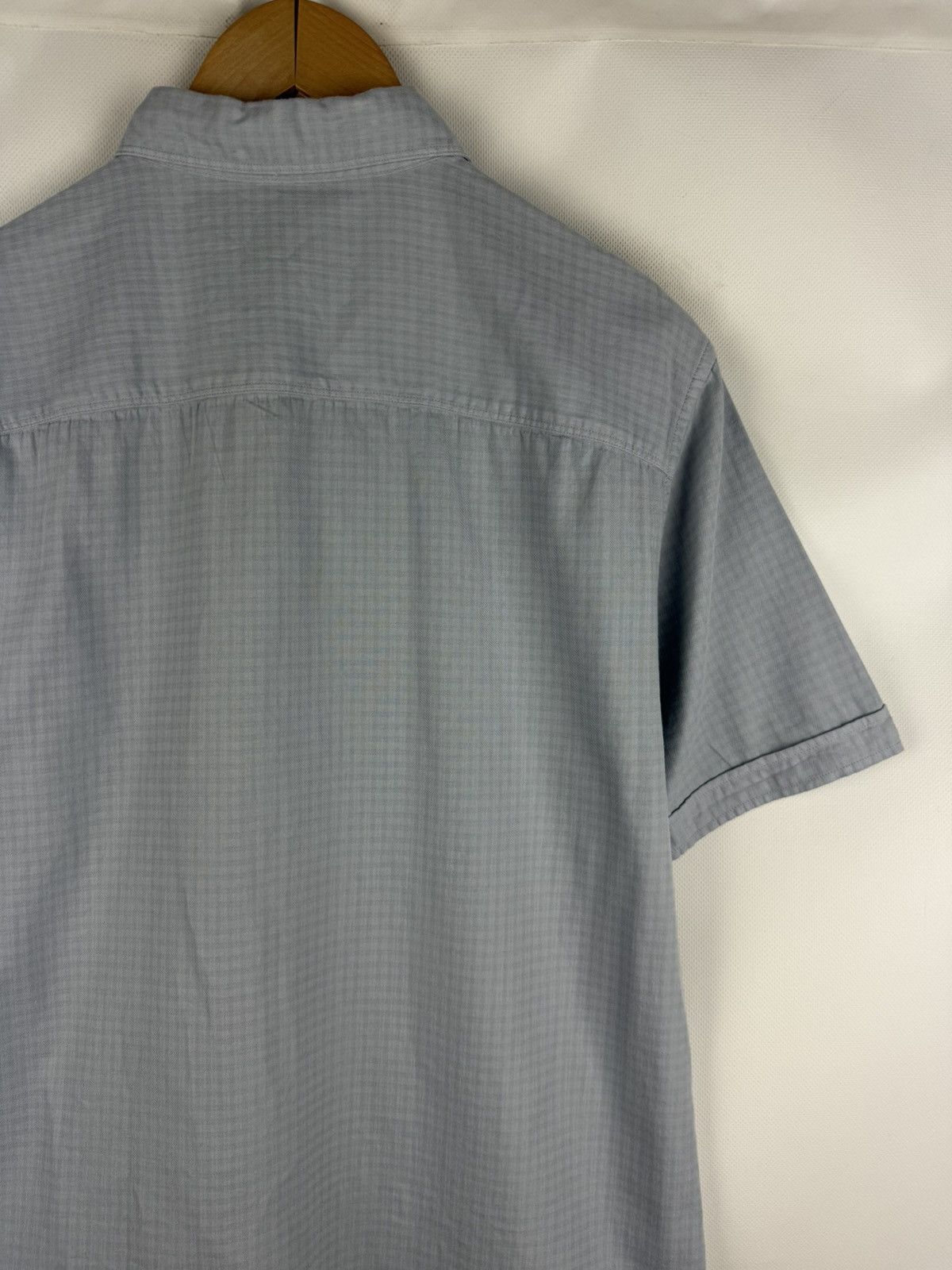 Allsaints Allsaints Sanborn SS Short Sleeve Checked Button Up Shirt Size US L / EU 52-54 / 3 - 23 Thumbnail
