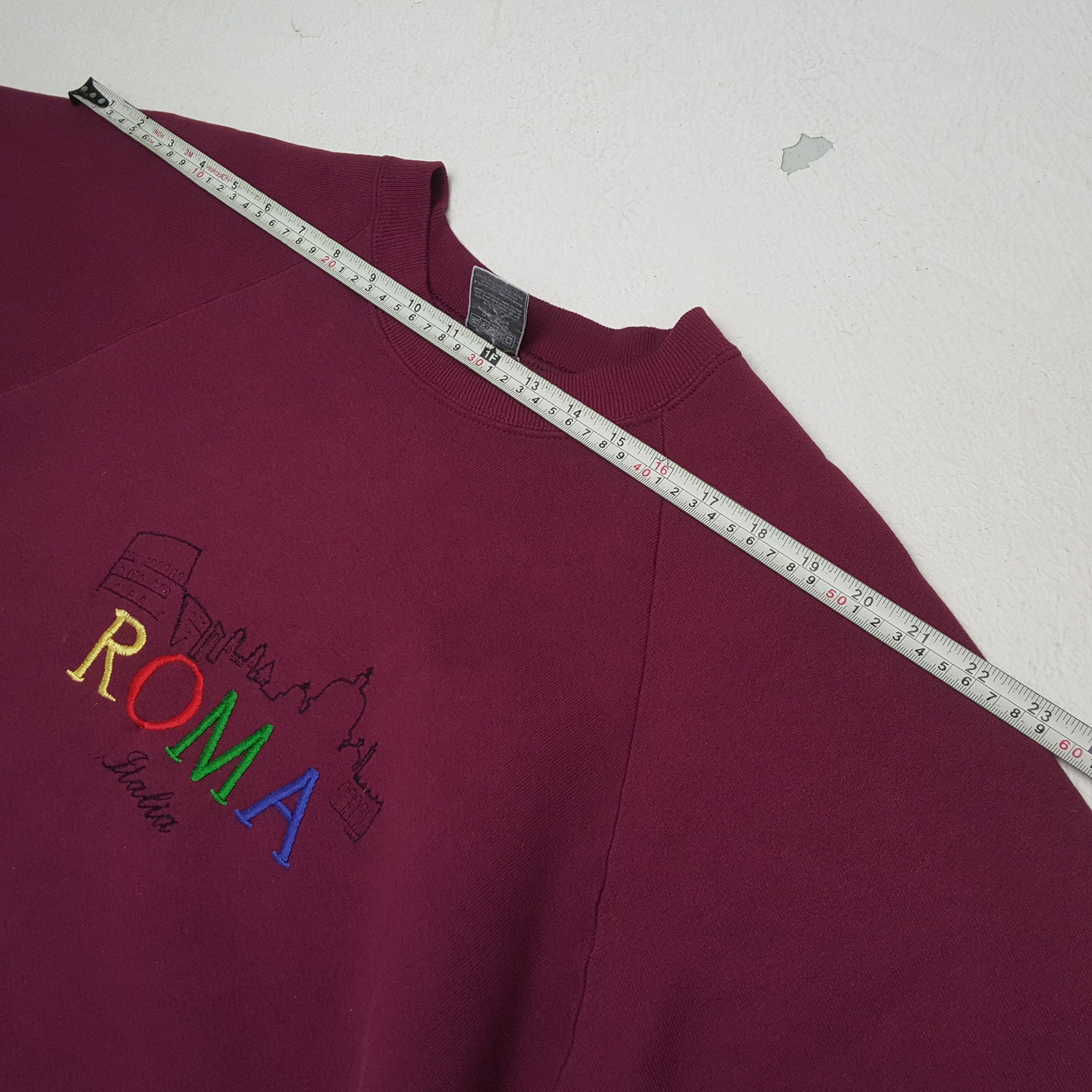 Vintage ROMA ITALIA Streetwear Style Vintage Sweatshirt Size US L / EU 52-54 / 3 - 4 Thumbnail