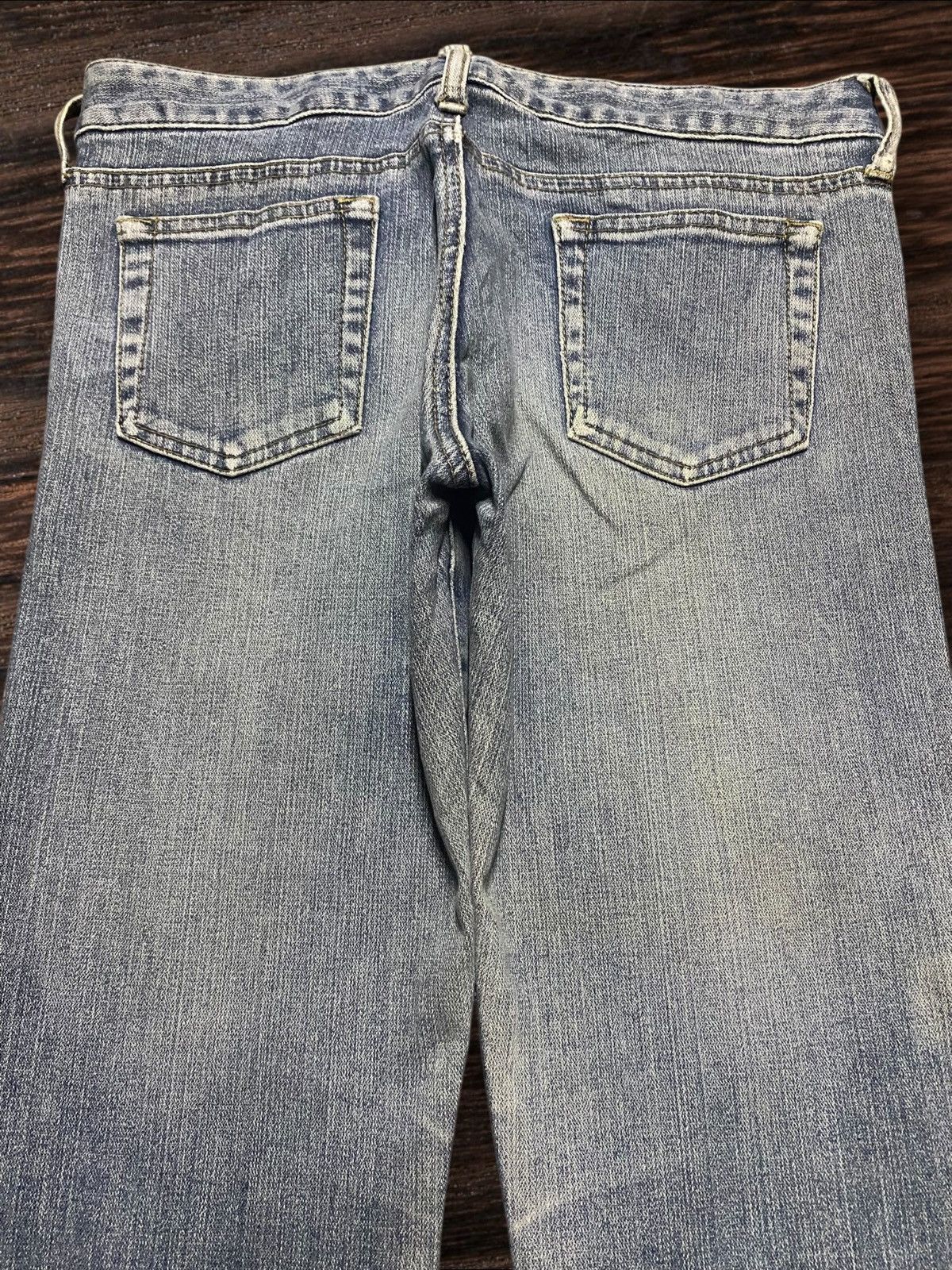 Japanese Brand Vtg Japanese Brand Glacer Light Wash Distressed Flare Jeans Size US 29 - 4 Thumbnail