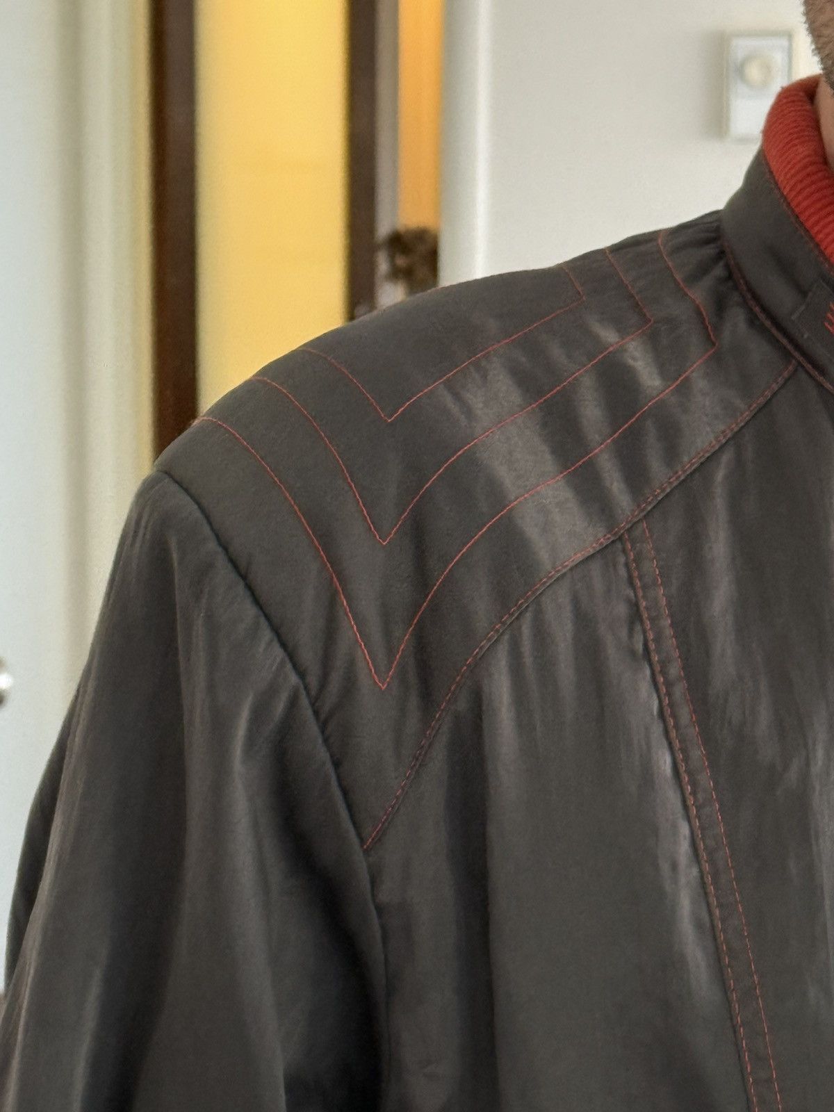 Issey Miyake 80s Issey Miyake Skyline Nylon Bomber Size US S / EU 44-46 / 1 - 7 Thumbnail
