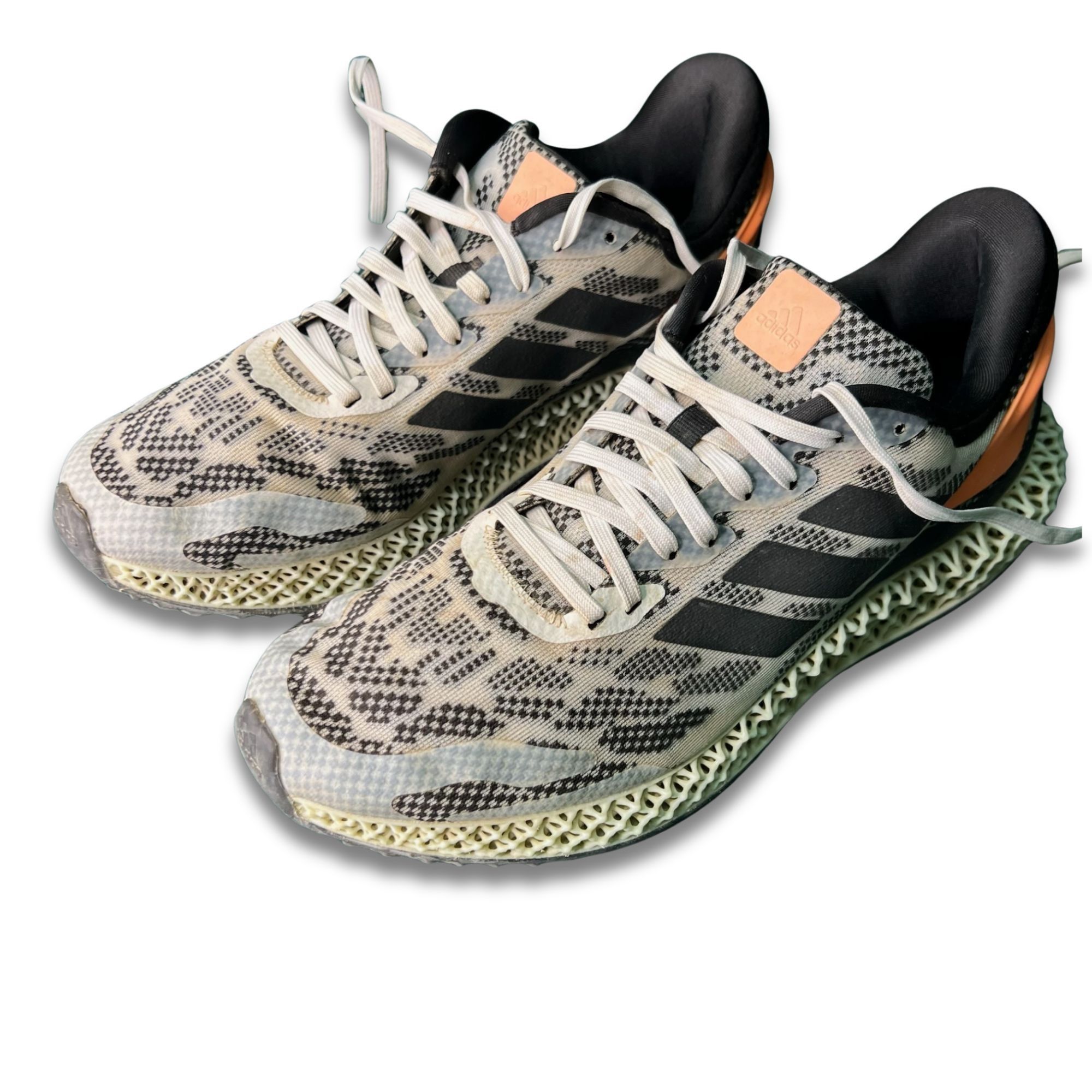 Adidas Adidas 4D Run 1.0 Sneakers Size 9 Beige & Black Lightweight Size US 9 / EU 42 - 3 Thumbnail