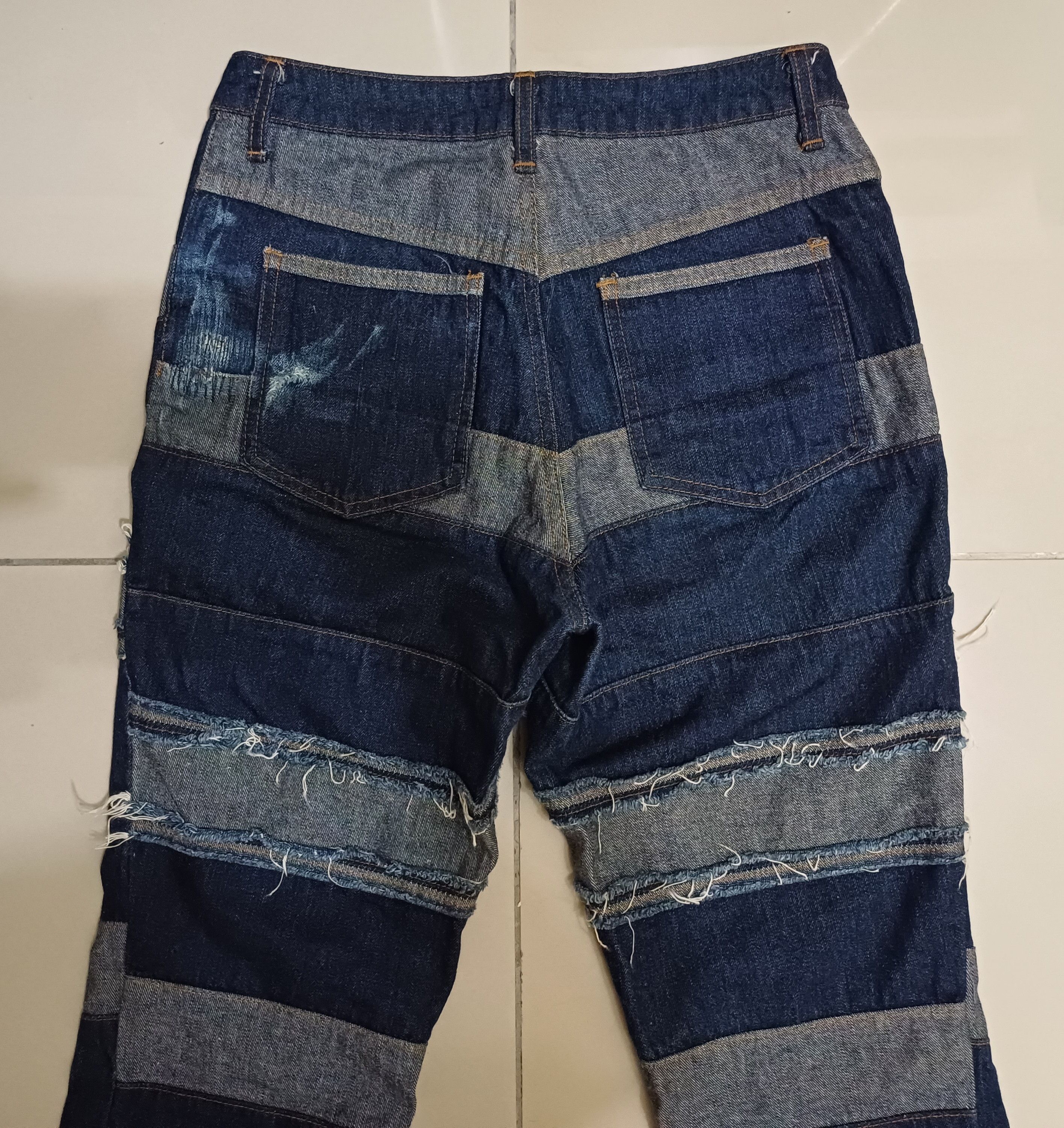 Hysteric Glamour Patchwork flared jeans inspired by Hysteric Glamour Size 28" / US 6 / IT 42 - 4 Thumbnail