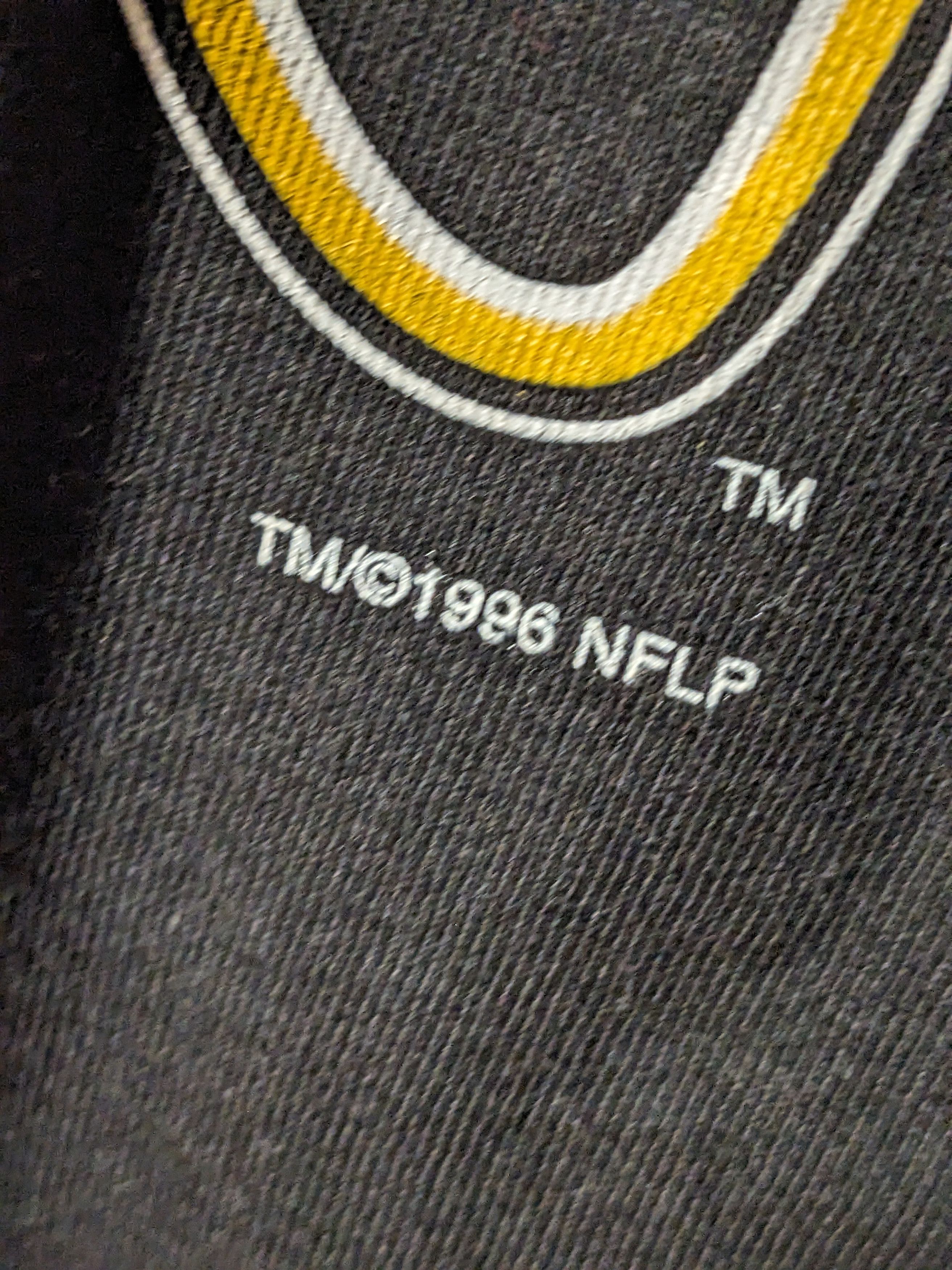 NFL × Vintage Vintage 1996 Pittsburgh Steelers Light Weight Turtle Neck Size US XL / EU 56 / 4 - 5 Thumbnail