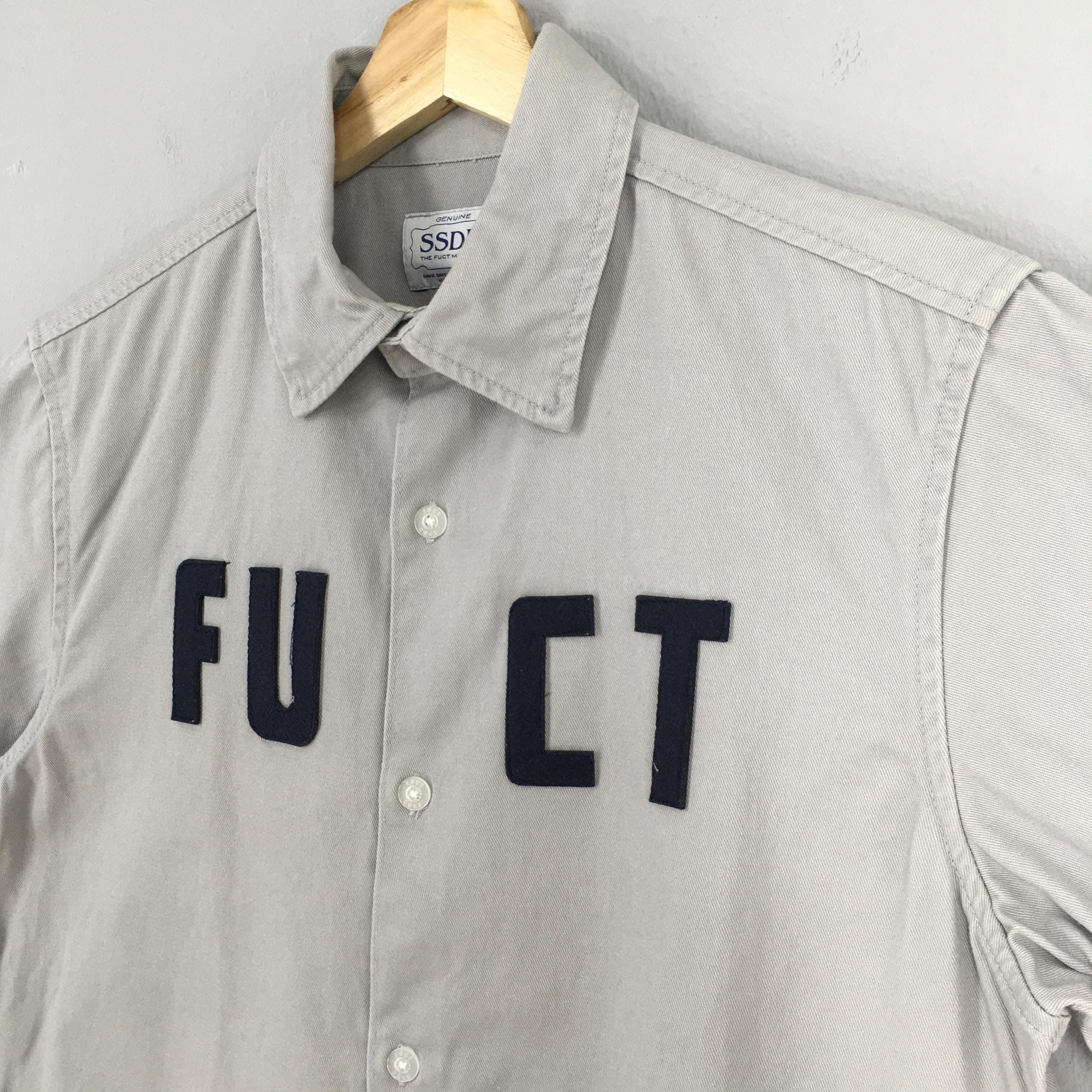 FUCT Vintage Fuct SSDD Skateboard Gray Shirt Medium Size US M / EU 48-50 / 2 - 3 Thumbnail