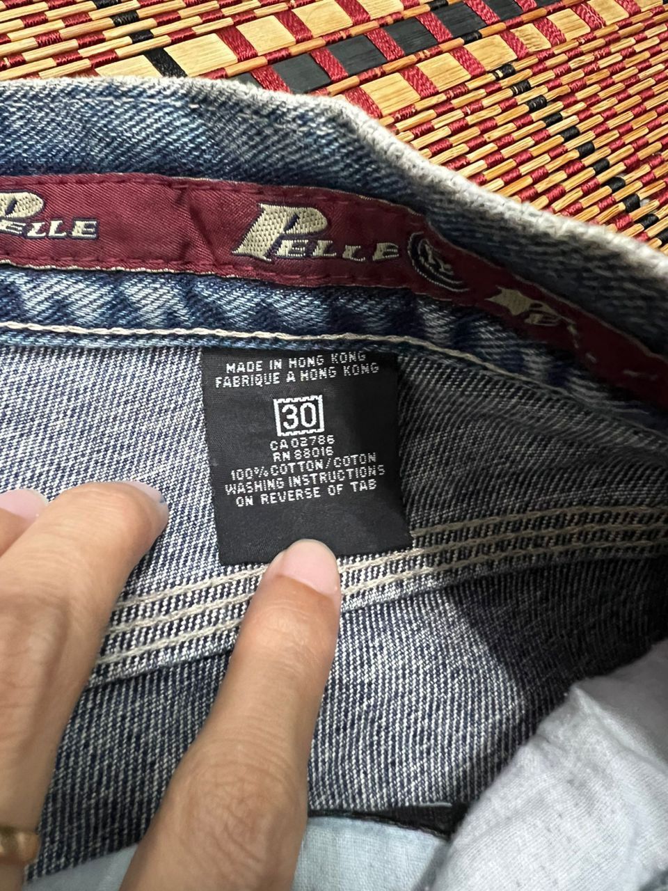 Pelle Pelle Vintage 90’s Pelle Pelle Marc Buchanan Baggy jeans Size US 31 - 17 Thumbnail