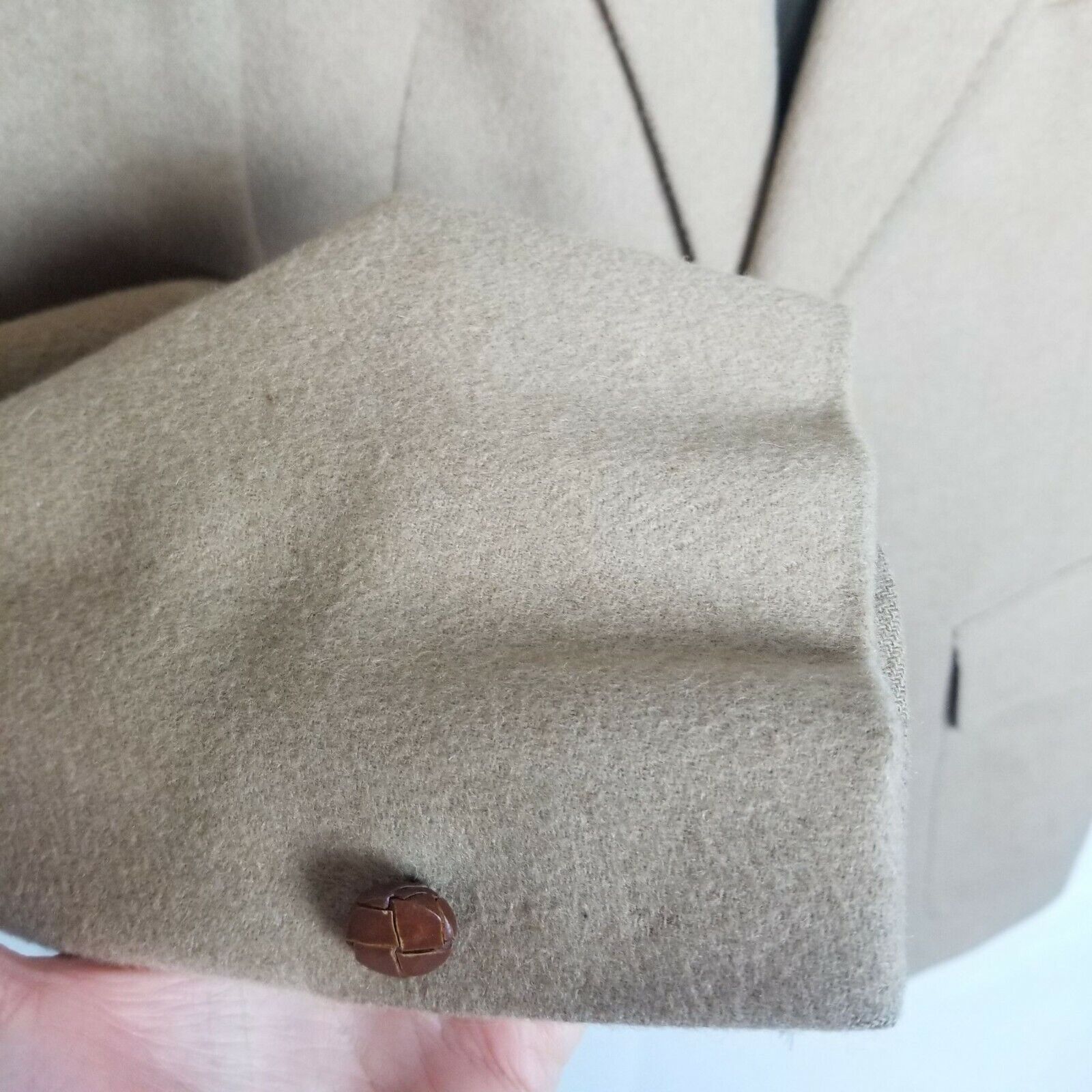 Hart Schaffner Marx Vintage Hart Schaffner & Marx Camel Hair Blazer Sport Coat Size 42R - 5 Thumbnail