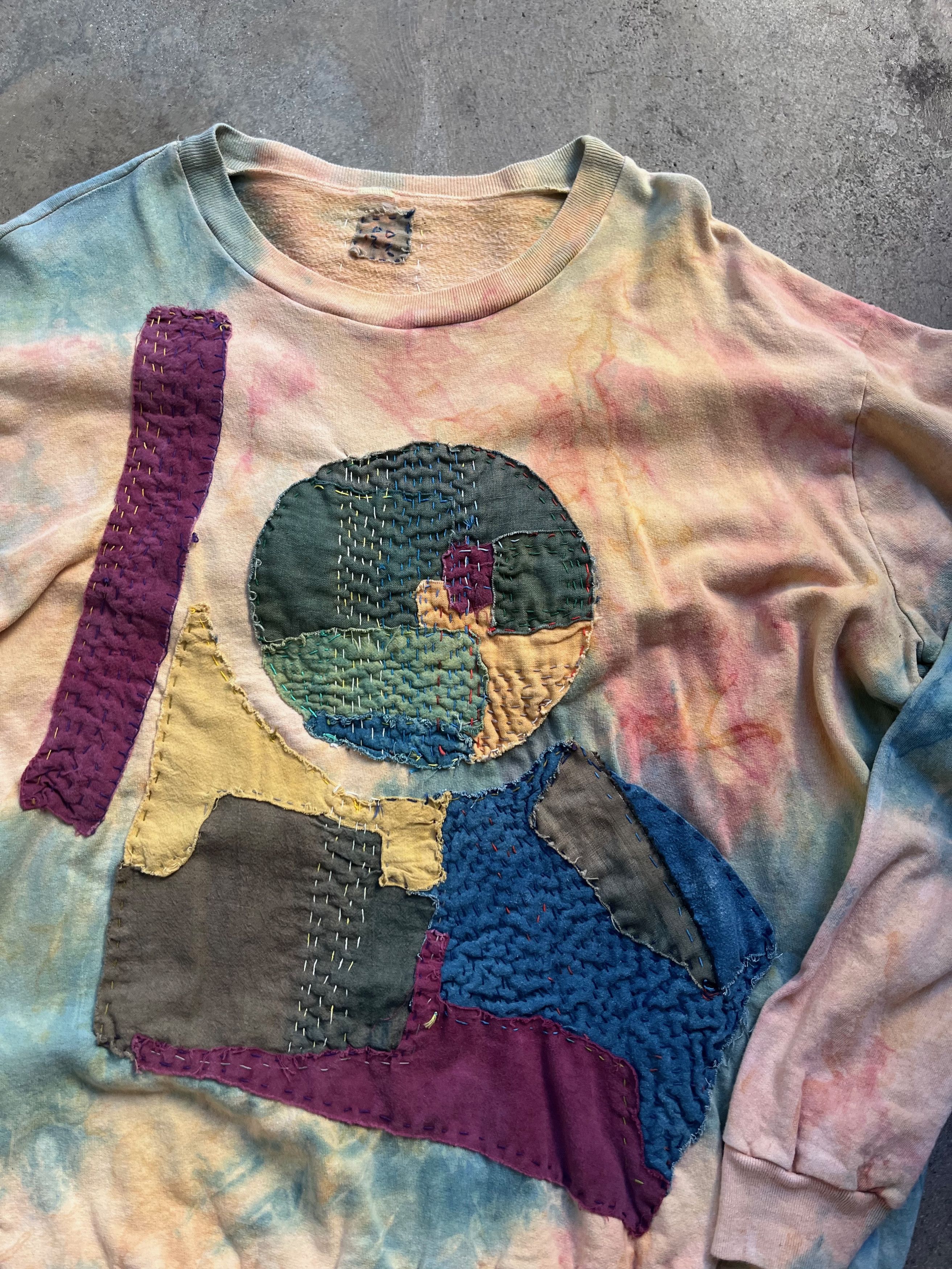 Other Hand-dyed Shibori OOAK Sweatshirt Size US XL / EU 56 / 4 - 1 Thumbnail