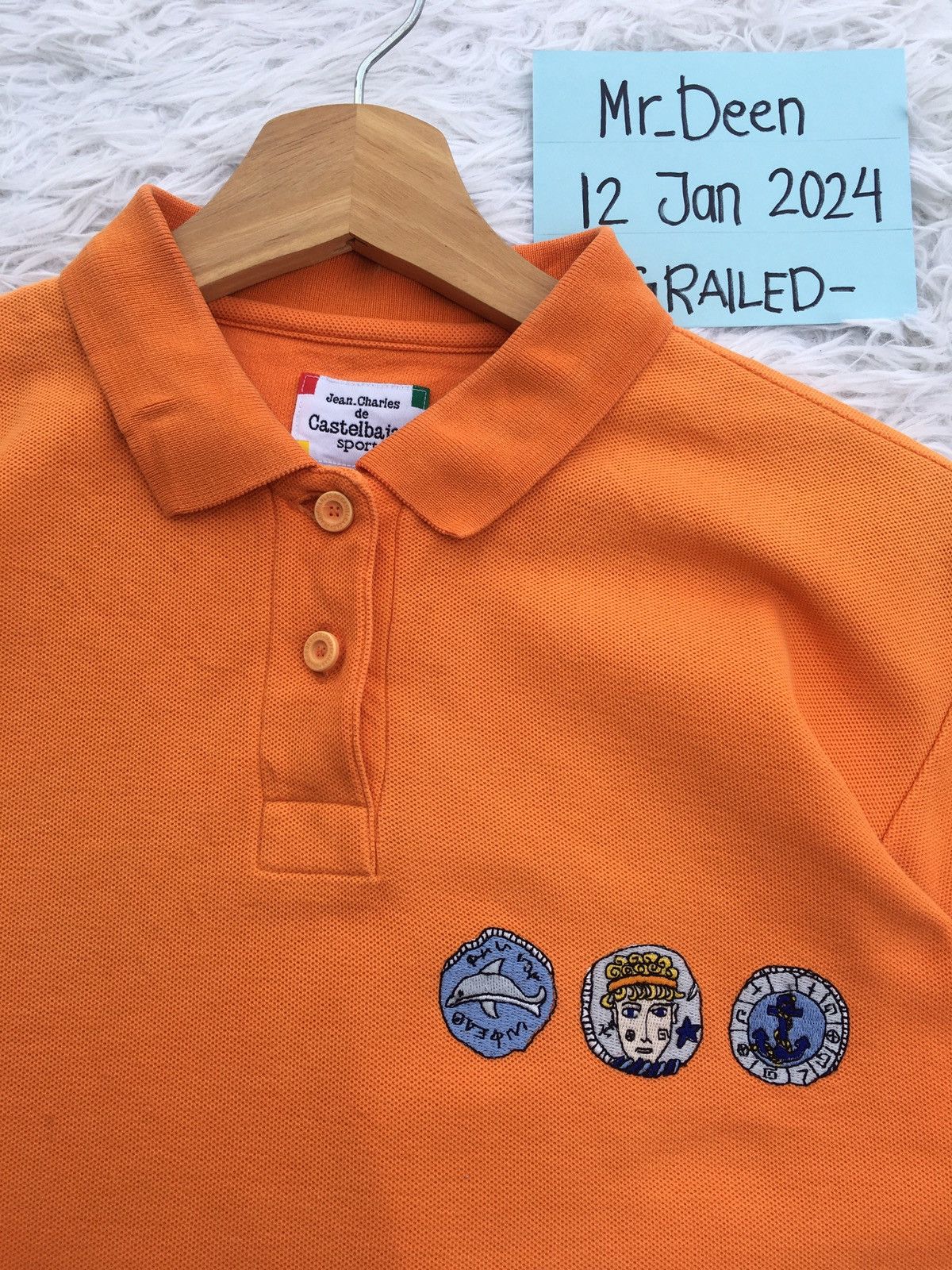 Jean Charles De Castelbajac Vintage Jean Charles de Castelbajac Polo Tshirt Size US S / EU 44-46 / 1 - 5 Thumbnail