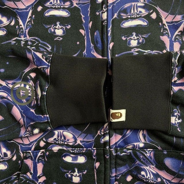 Bape BAPE APE HEAD GRAFFITI SHARK FULL ZIP HOODIE a bathing ape Size US M / EU 48-50 / 2 - 6 Thumbnail
