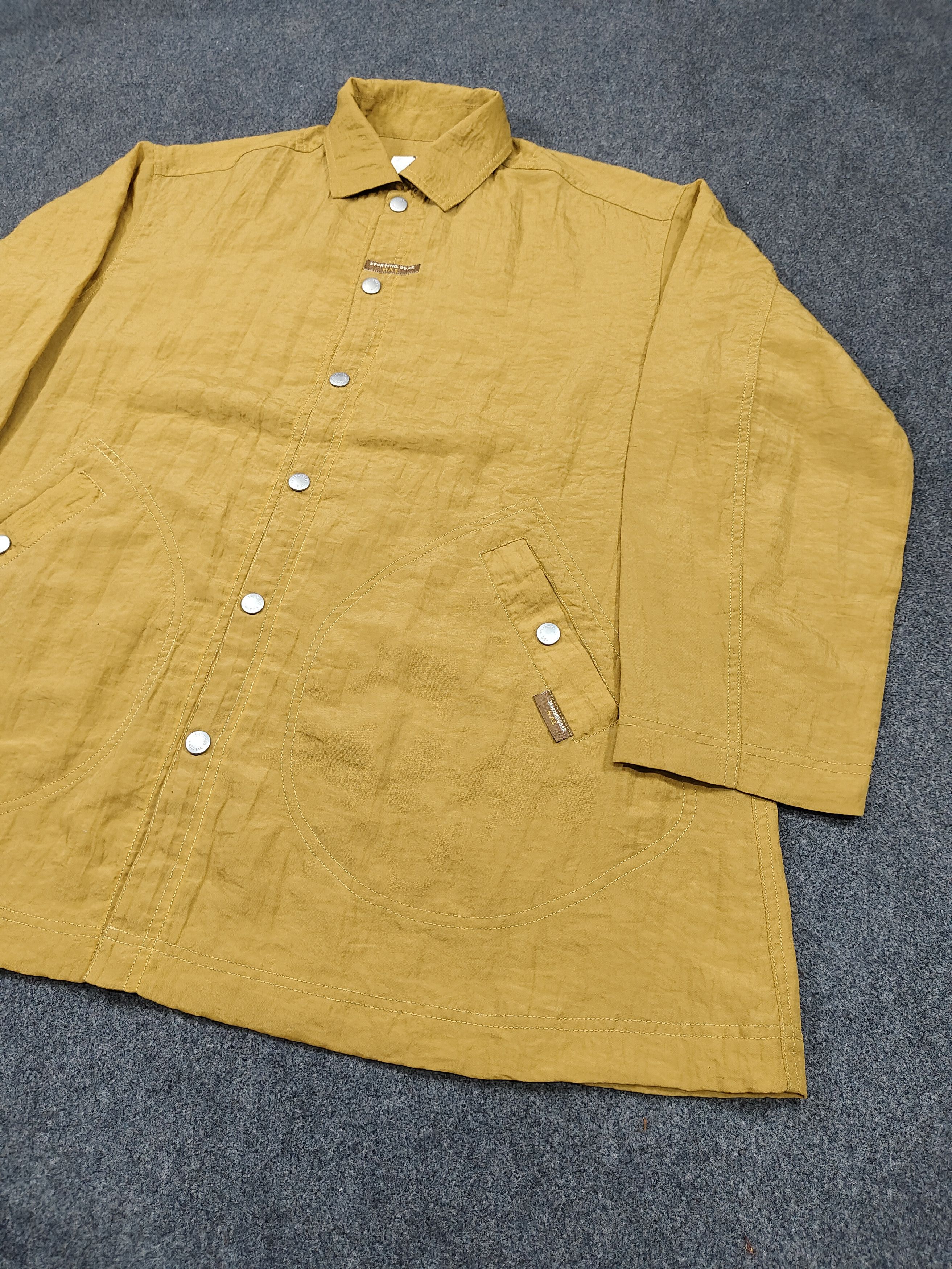Hai Sporting Gear 90s HAI Sporting Gear🇯🇵 Archive Spellout Logo Nylon Jacket Size US L / EU 52-54 / 3 - 5 Thumbnail