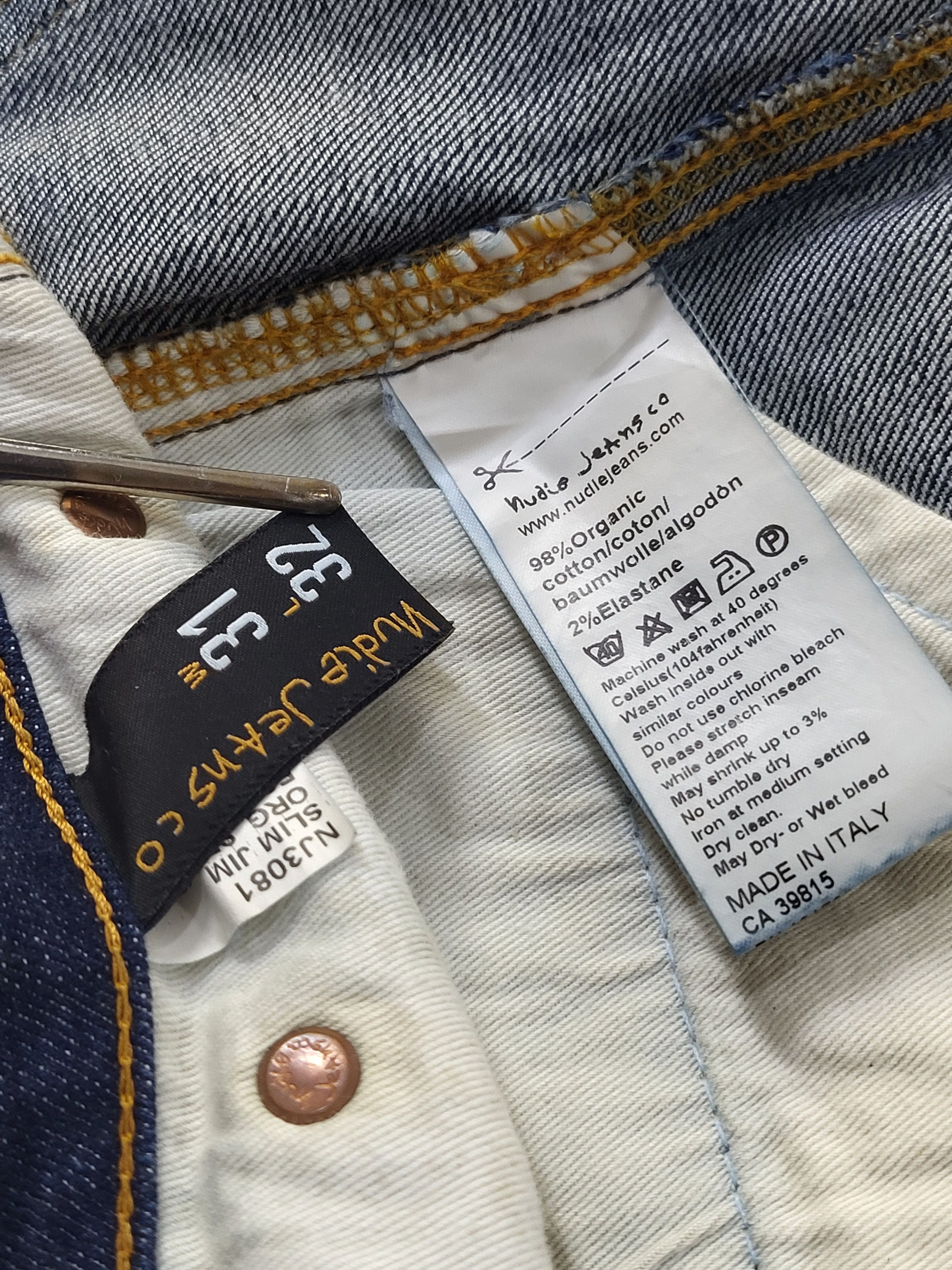 Nudie Jeans Nudie Jeans Organic Denim. Size US 31 - 8 Thumbnail