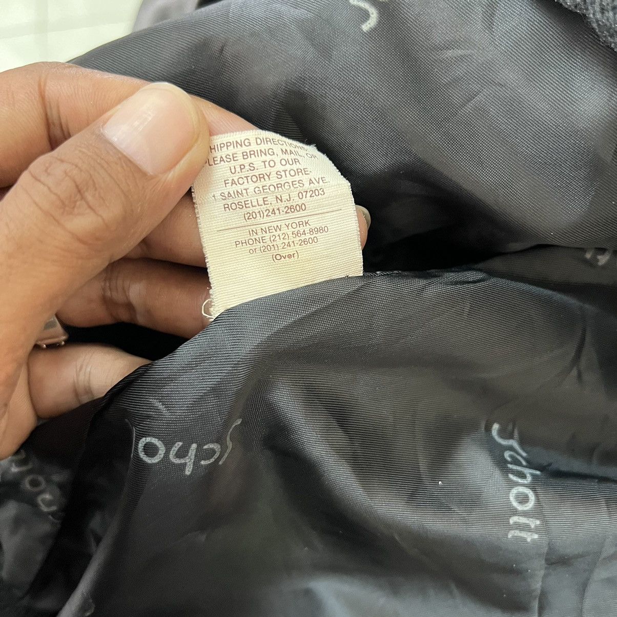 Schott 💥 1970s SCHOTT TYPE A-2 TOPGUN BLACK LEATHER JACKET Size US L / EU 52-54 / 3 - 15 Thumbnail