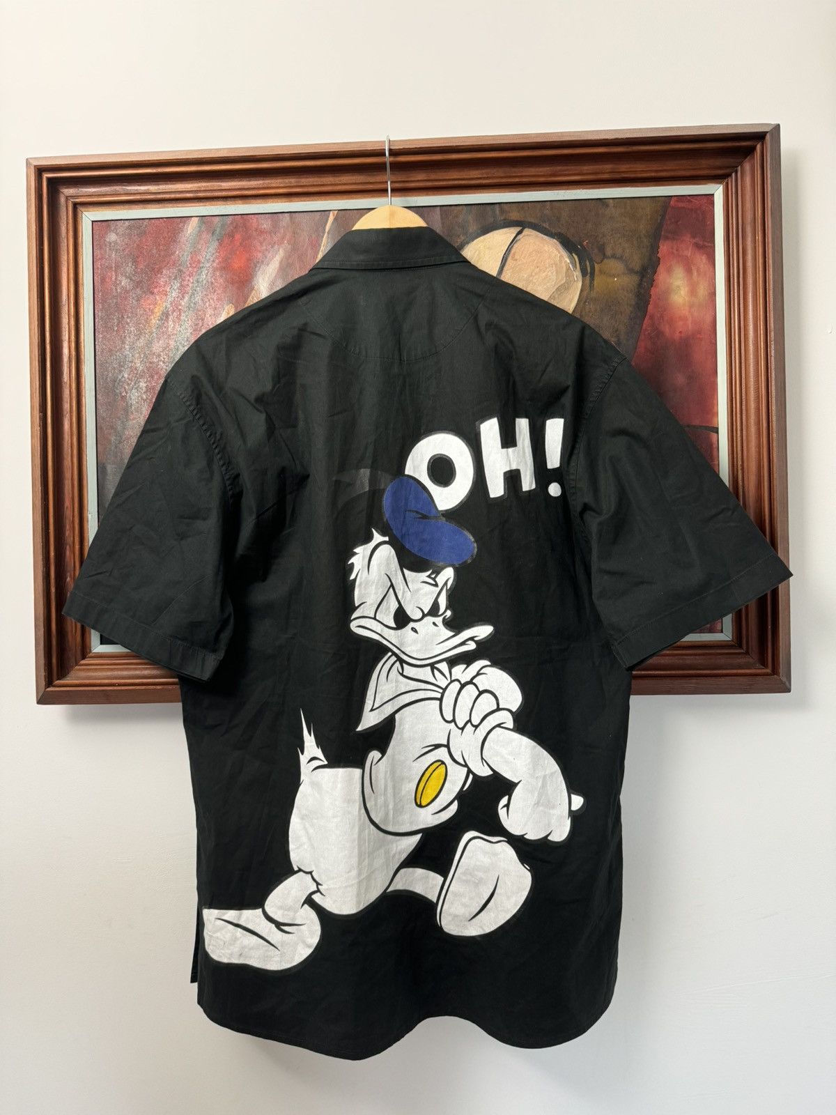 Jean Charles De Castelbajac JC De Castelbajac Paris Big Back Print Disney ButtonUp Shirt Size US L / EU 52-54 / 3 - 1 Thumbnail