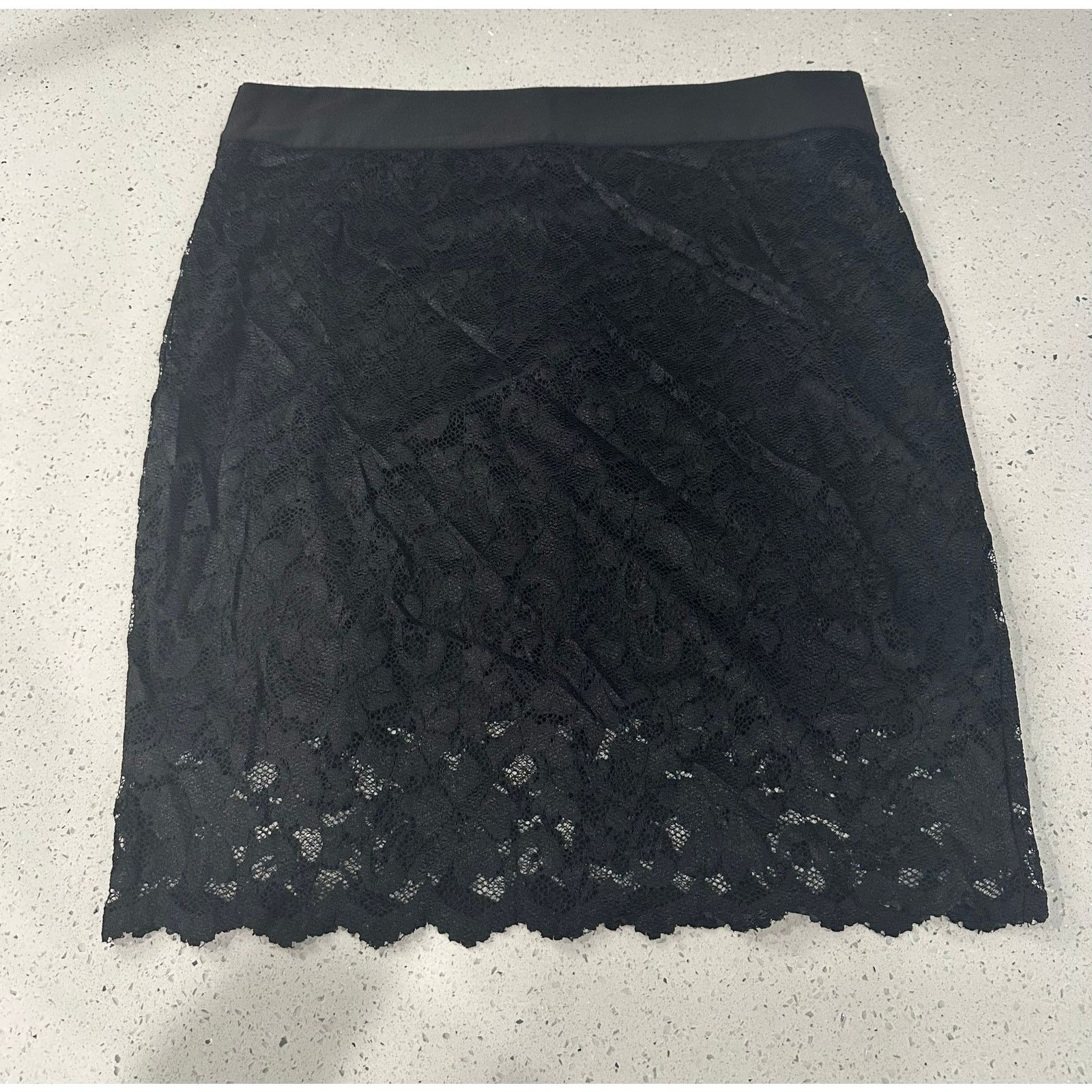 Other Maurice’s Studio Y Black Floral Lace High Rise Midi Skirt Size XL / US 12-14 / IT 48-50 - 1 Thumbnail