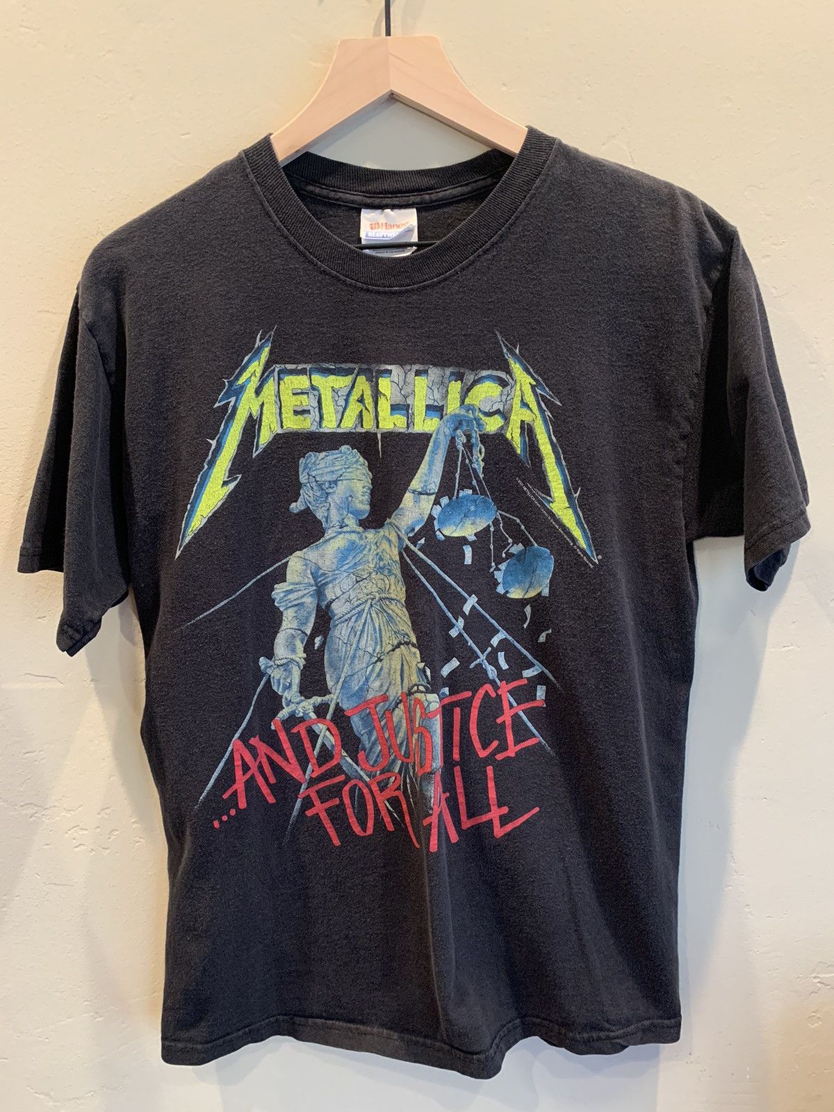 Band Tees *RARE* Vintage Metallica And Justice For All Band Shirt 2007 Size US M / EU 48-50 / 2 - 1 Thumbnail