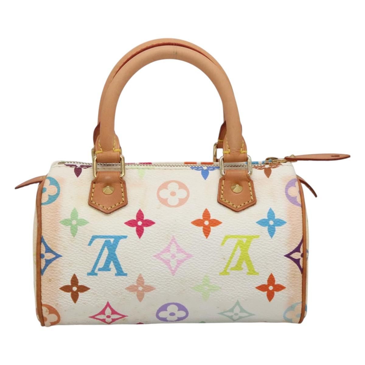 Louis Vuitton LOUIS VUITTON Monogram Multicolor Mini Speedy Hand Bag Size ONE SIZE - 2 Thumbnail