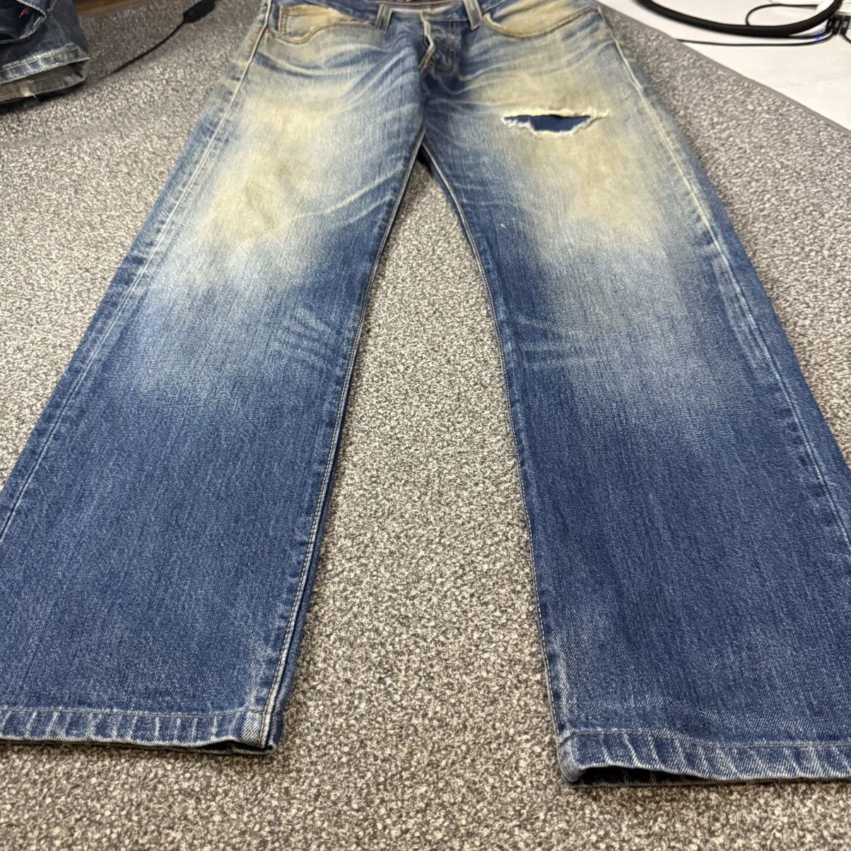 Levi's Vintage Clothing 🔥 Vintage Distressed Y2K Levis 501 Straight Denim Size US 31 - 7 Thumbnail