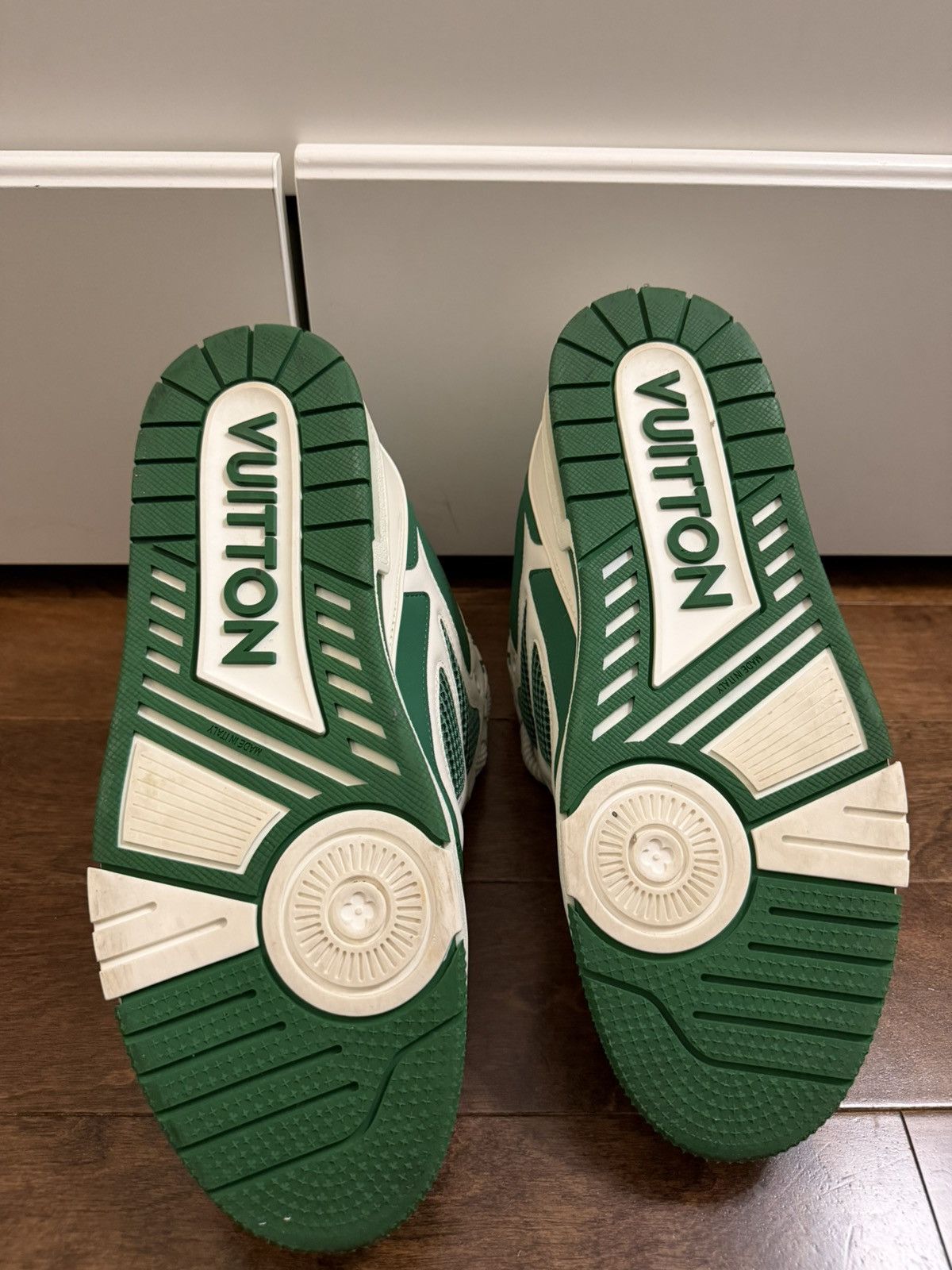 Louis Vuitton Louis Vuitton LV Skate Sneaker - Green Size US 10.5 / EU 43-44 - 5 Thumbnail