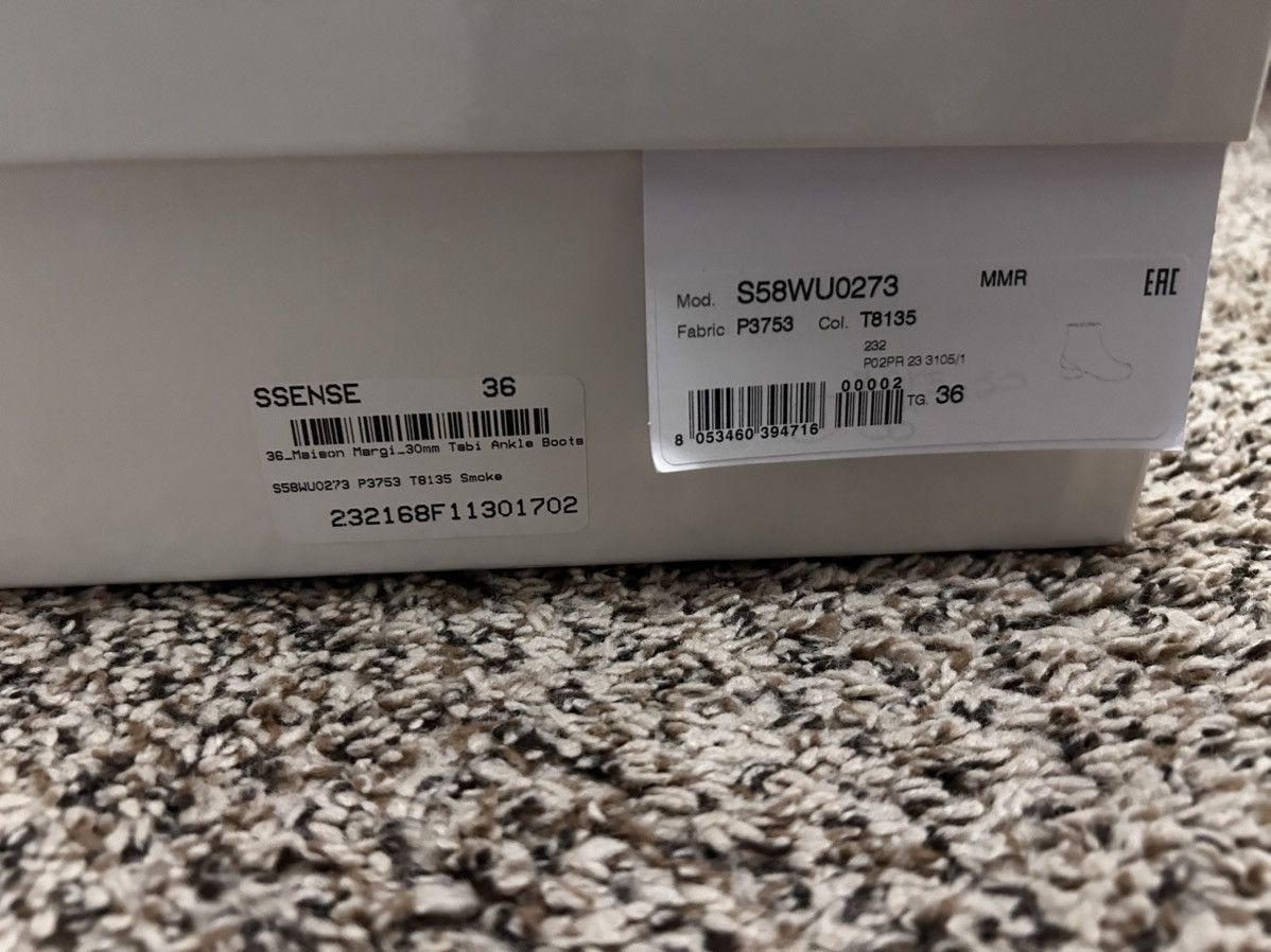 Maison Margiela Ankle tabi boots Size US 5 / IT 35 - 6 Thumbnail