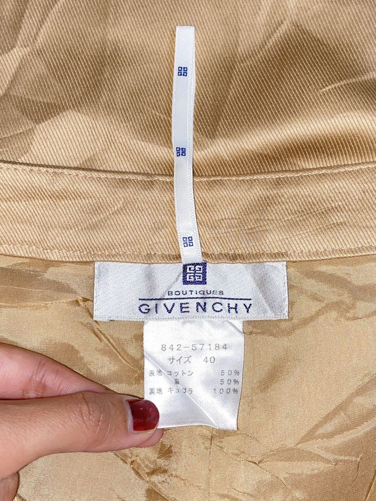 Givenchy GIVENCHY Cream Long Pants Size US 26 / EU 42 - 15 Thumbnail