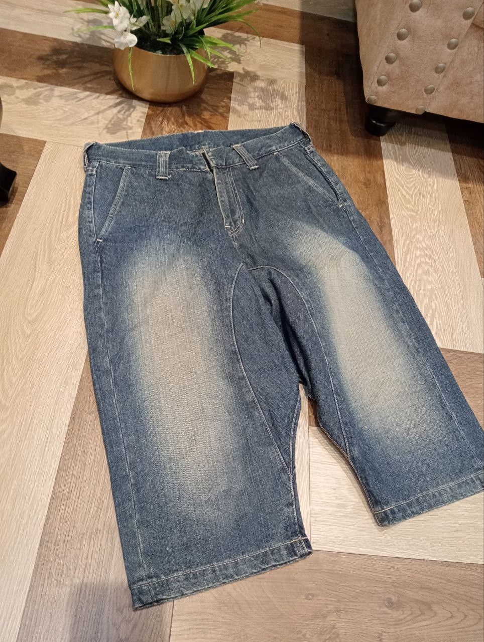 Devilock DEVILOCK JAPAN BLUE DENIM SHORTPANTS Size US 32 / EU 48 - 3 Thumbnail