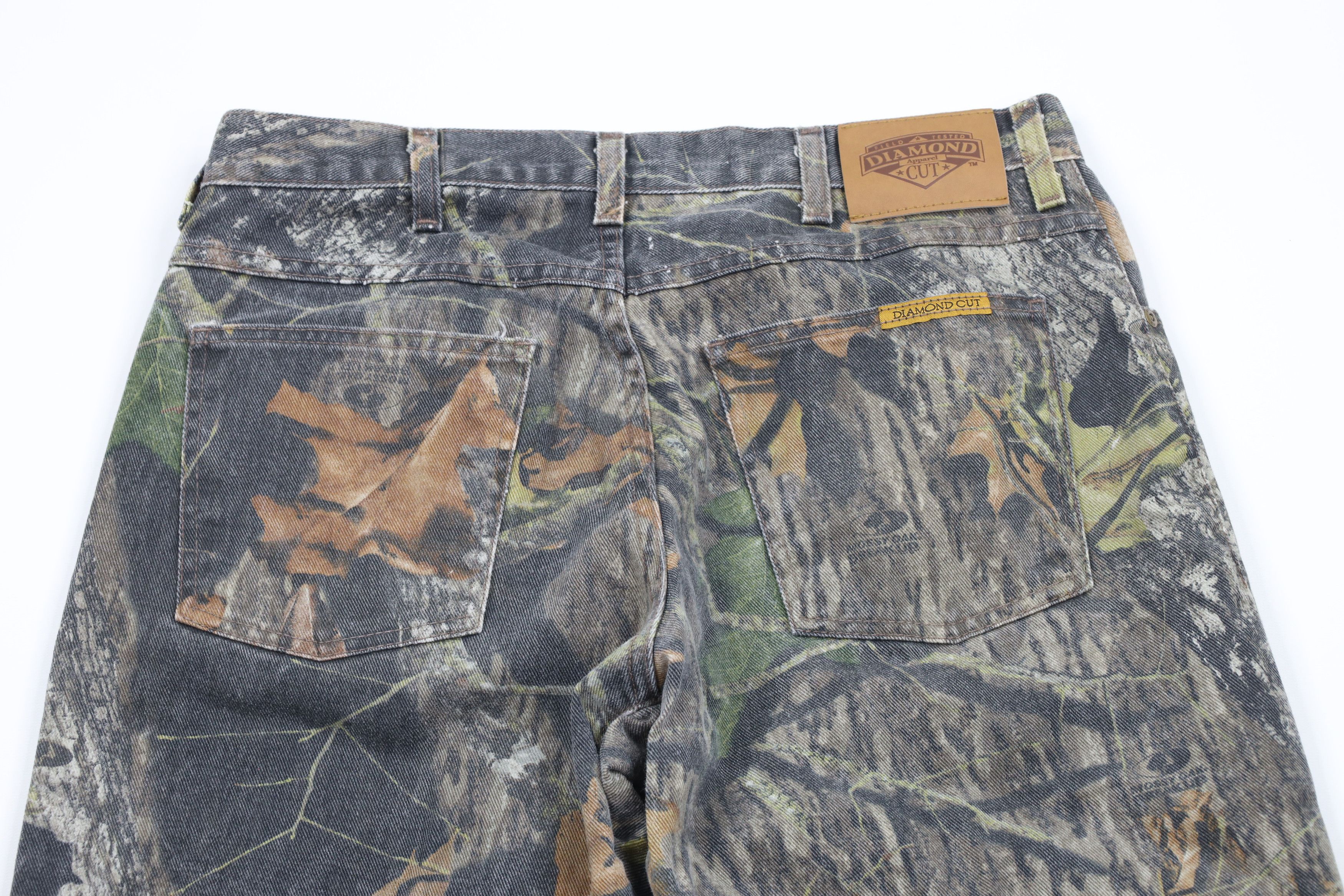 Vintage Vintage 90s Streetwear Camouflage Gusseted Denim Jeans Size US 32 / EU 48 - 9 Thumbnail