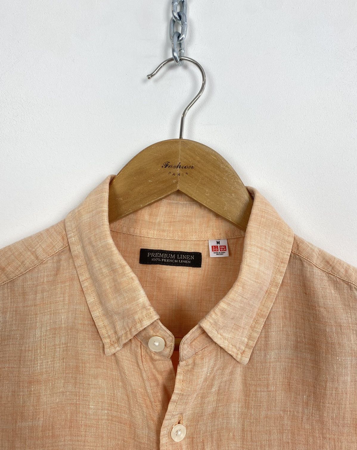 Uniqlo Uniqlo 100% Linen Buttons Up Long Sleeve Shirt Medium Size US M / EU 48-50 / 2 - 4 Thumbnail