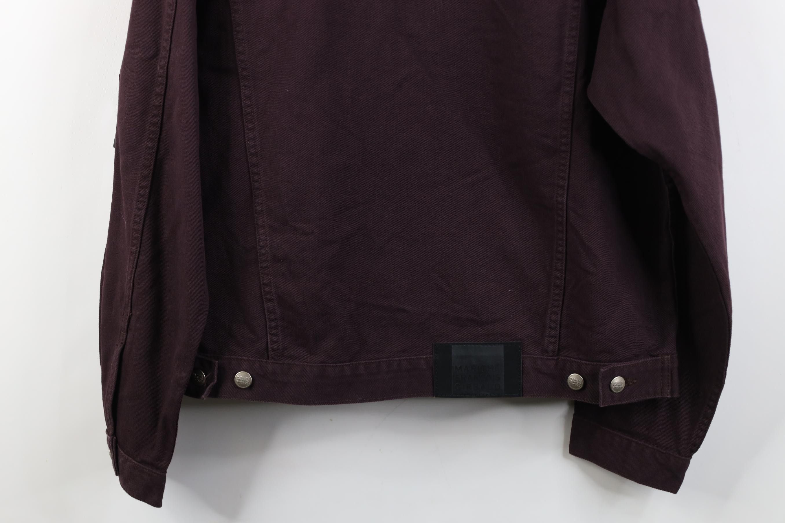 Marithe + Francois Girbaud Deadstock Vintage 90s Marithe Francois Girbaud Jacket Raisin Size US L / EU 52-54 / 3 - 18 Thumbnail