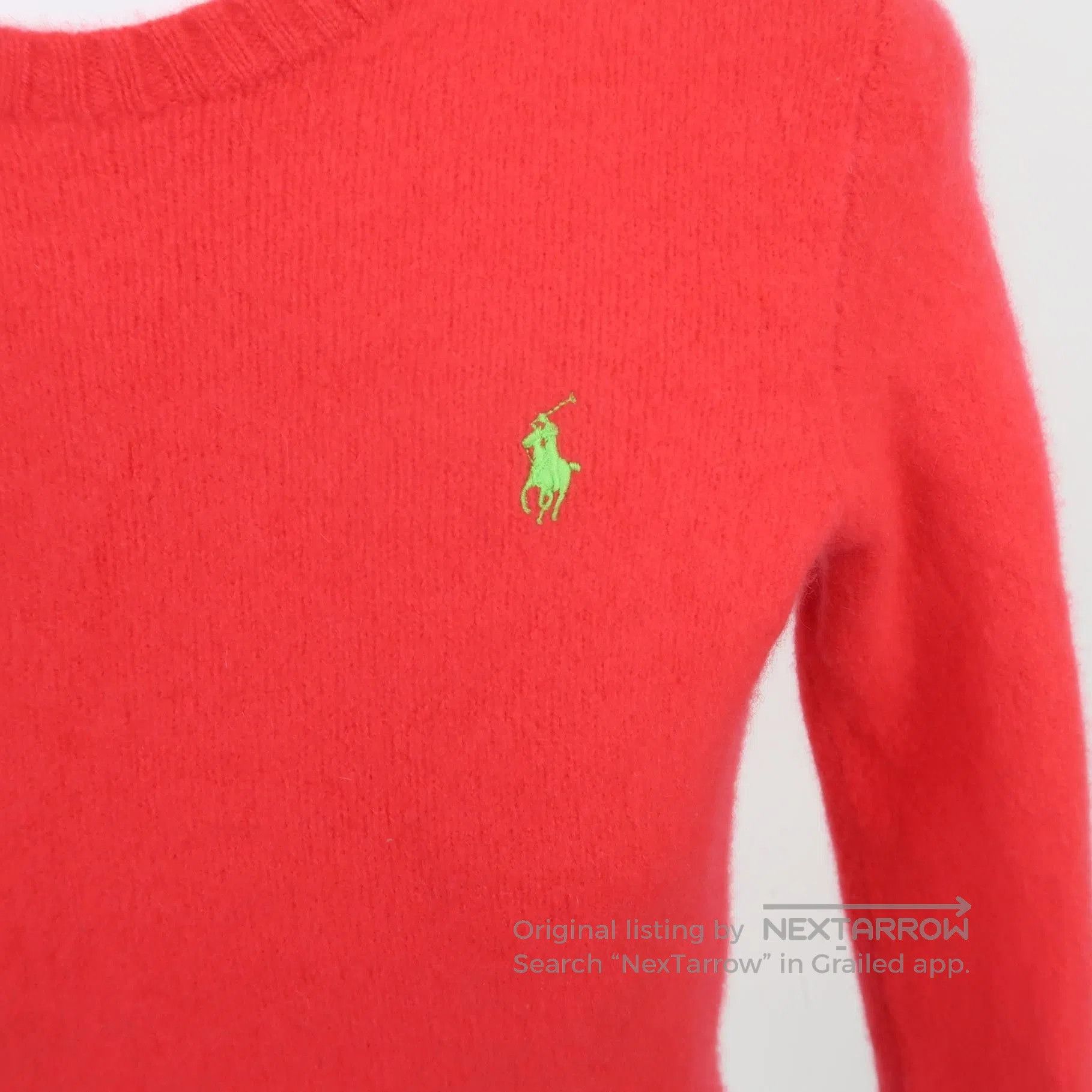 Polo Ralph Lauren Polo Ralph Lauren Wool Cashmere Crewneck Sweater S. Size S / US 4 / IT 40 - 1 Thumbnail