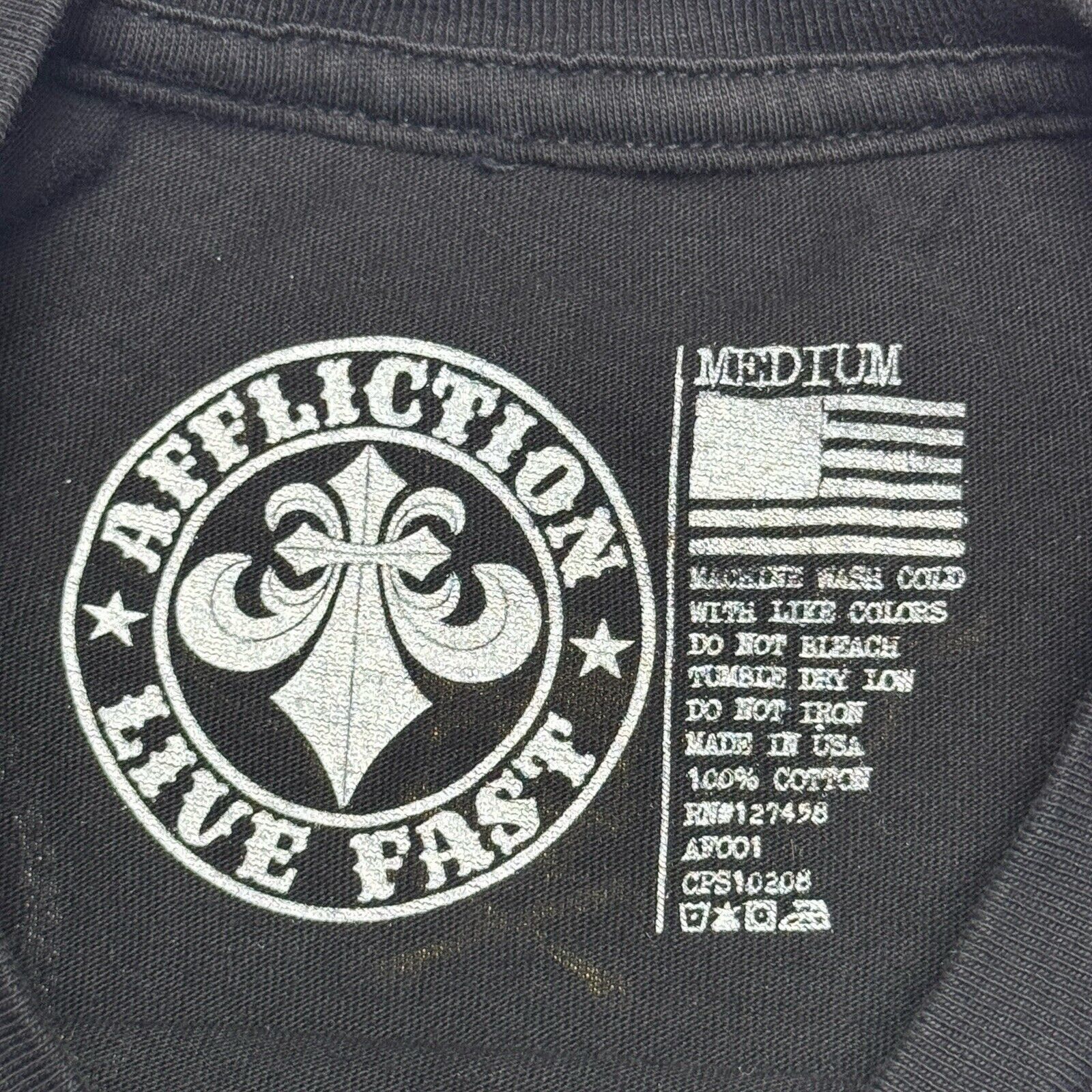 Affliction Affliction T Shirt Womens M 17x22 Short Sleeve Streetwear Size M / US 6-8 / IT 42-44 - 5 Thumbnail
