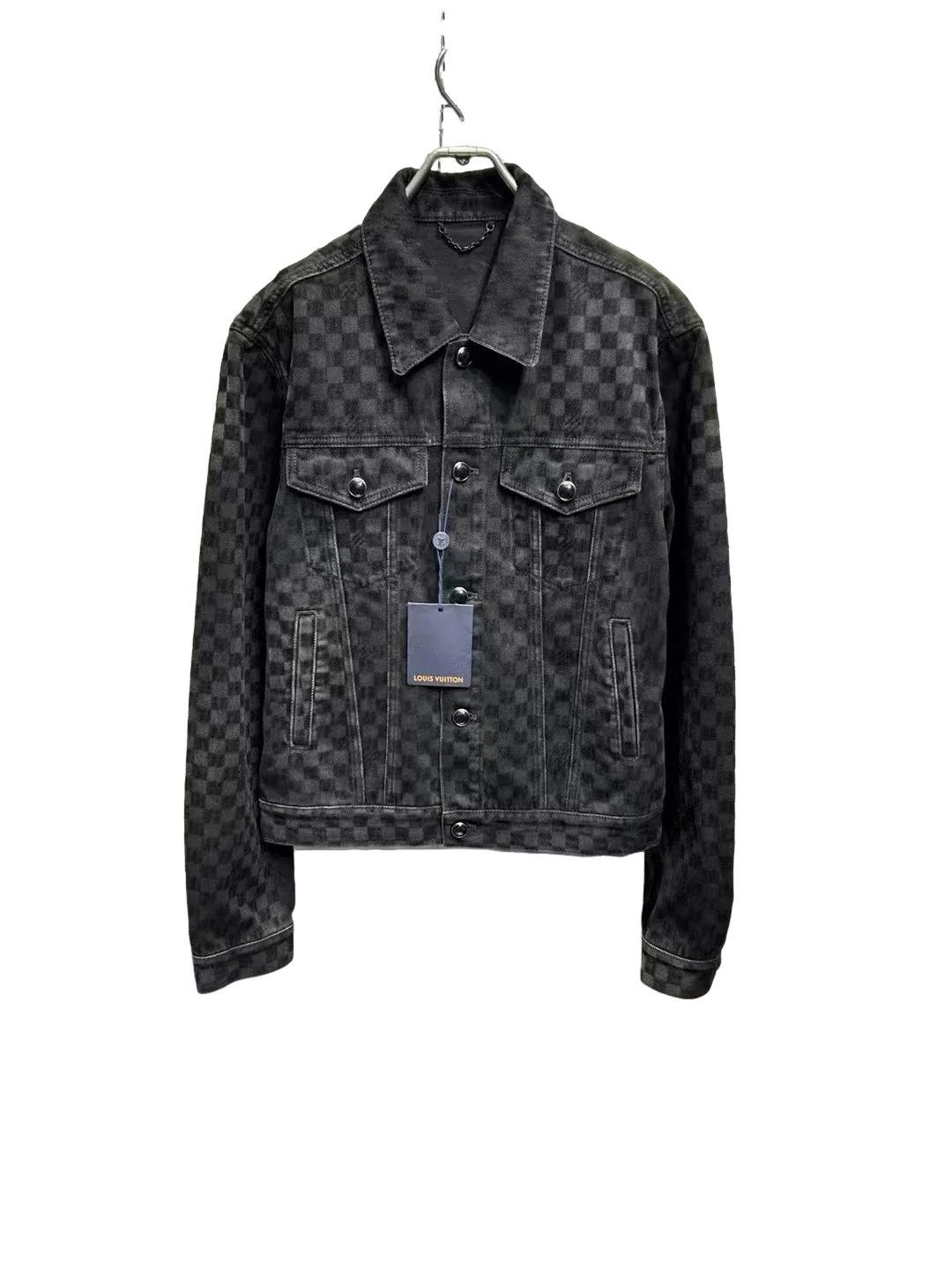 Louis Vuitton Louis Vuitton Damier Denim Jacket Size 48 Size US M / EU 48-50 / 2 - 1 Thumbnail