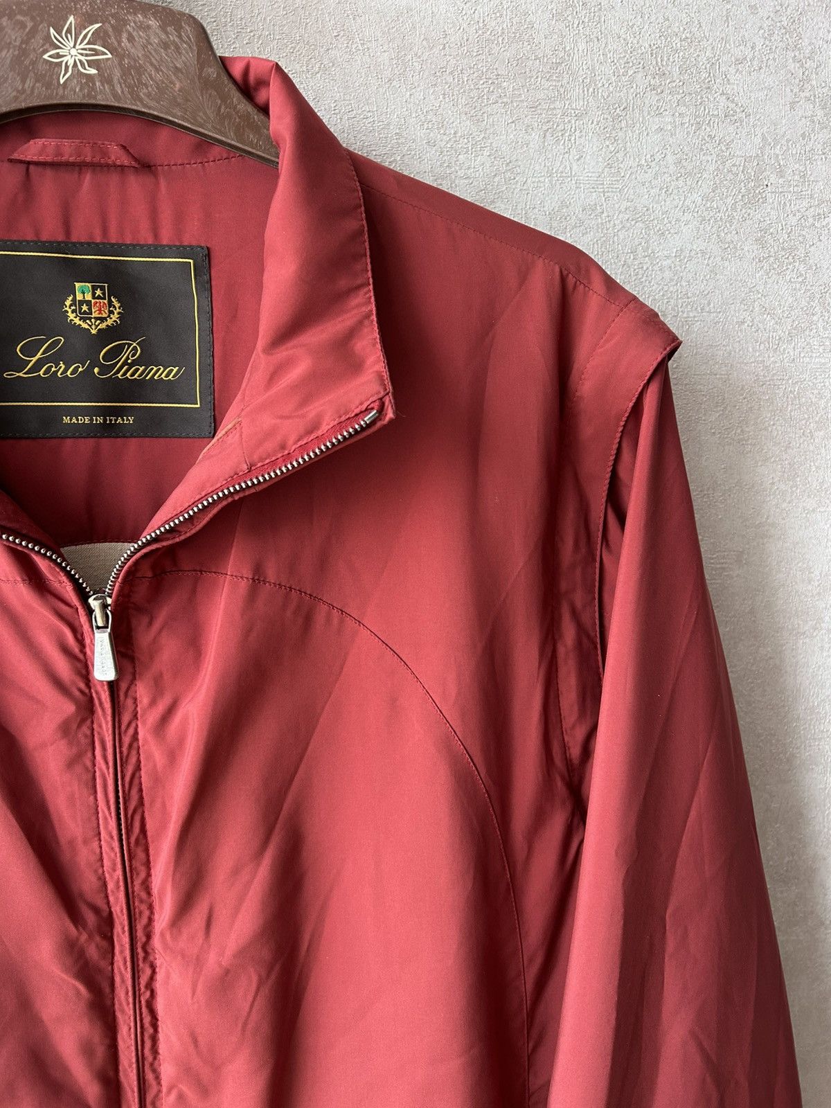 Loro Piana Vintage 90s Loro Piana Detachable Sleeves Jacket Size US XL / EU 56 / 4 - 7 Thumbnail