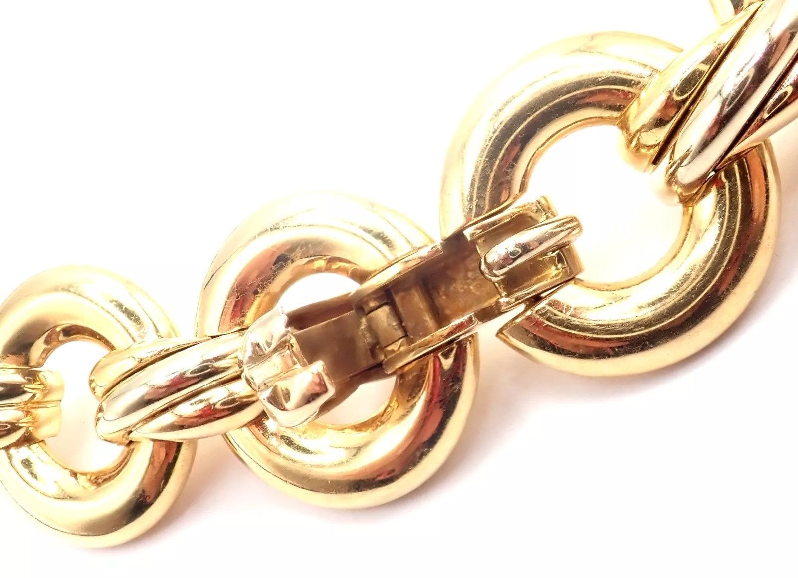 Cartier Cartier Trinity 18k Multi Color Gold Round Link Necklace Size ONE SIZE - 8 Thumbnail