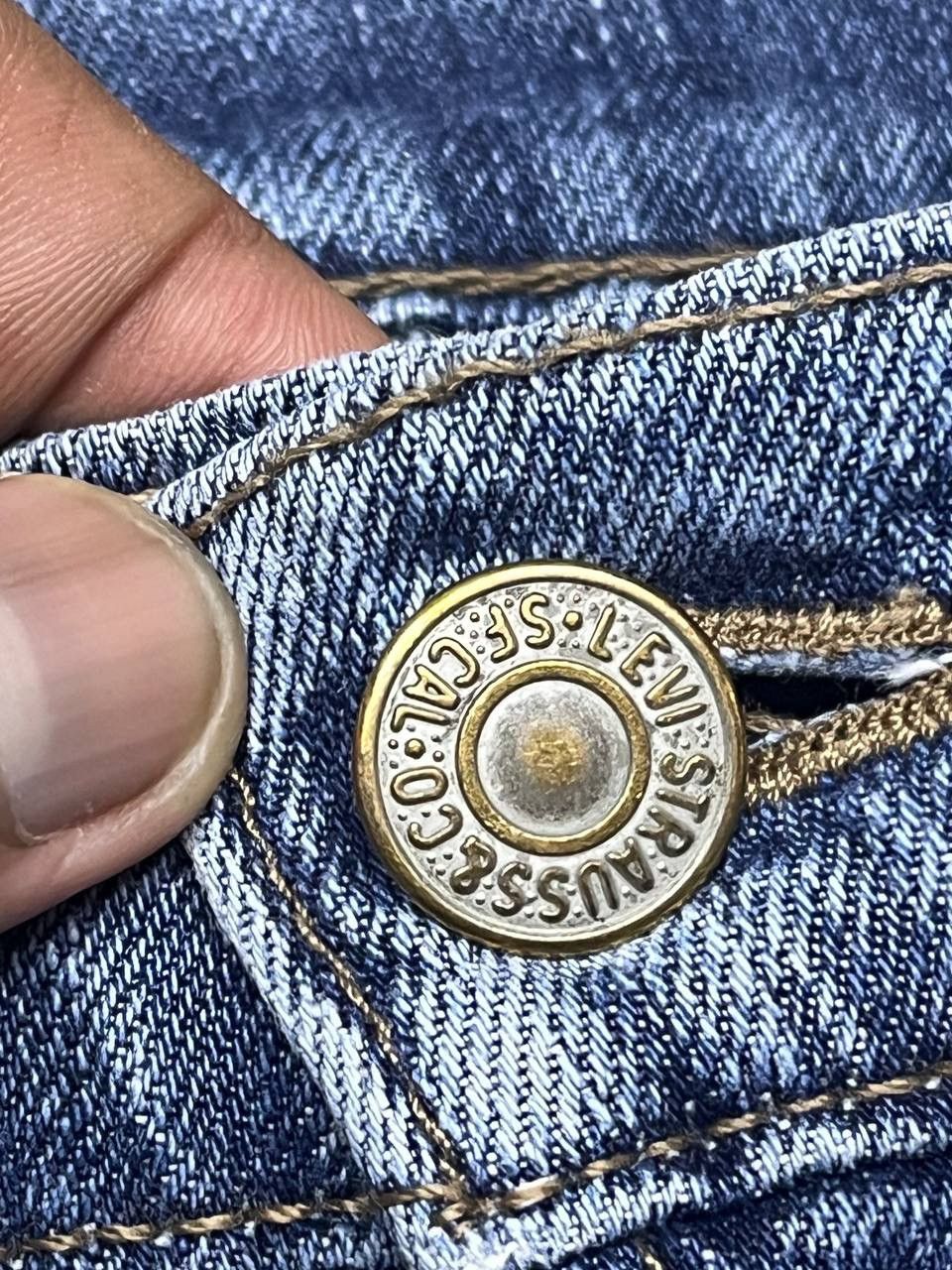 Levi's Vintage Clothing LEVI’S FADED JEANS MISSING PIE Size US 32 / EU 48 - 7 Thumbnail