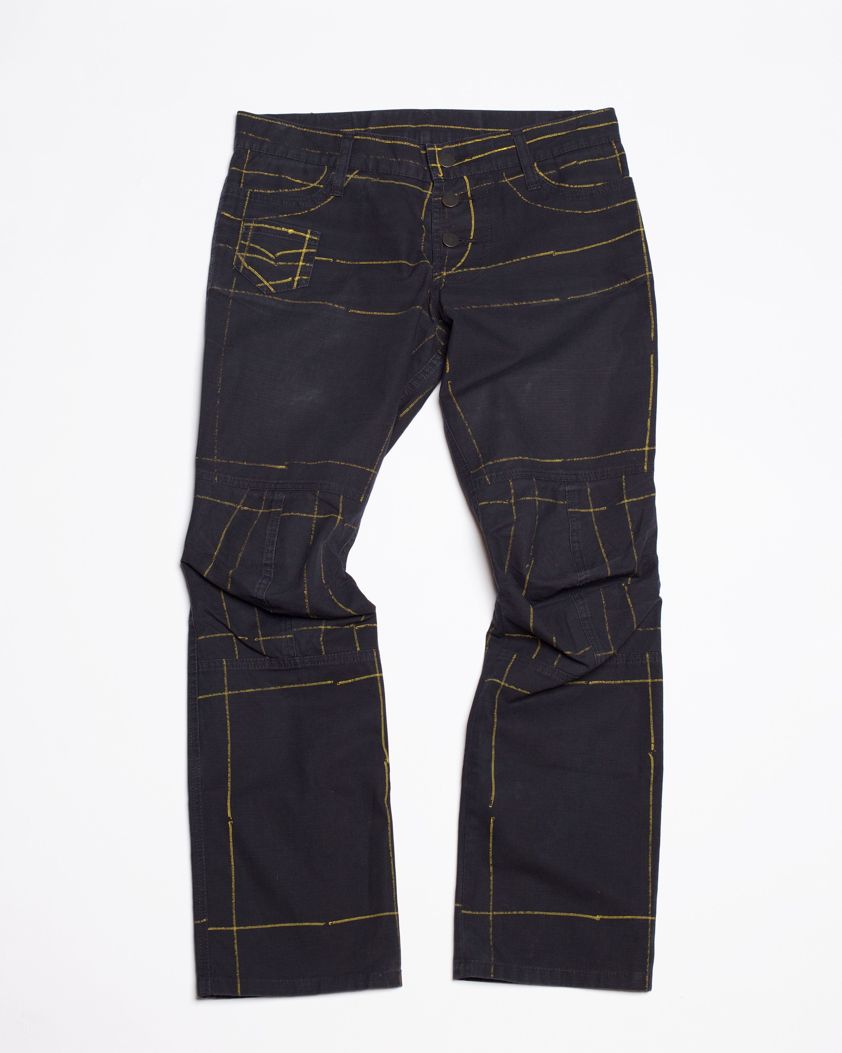 パンツ CHRISTFER NEMETH CROPPED TROUSERS 90s Christopher Nemeth 90s Christopher Nemeth Repaired Cropped