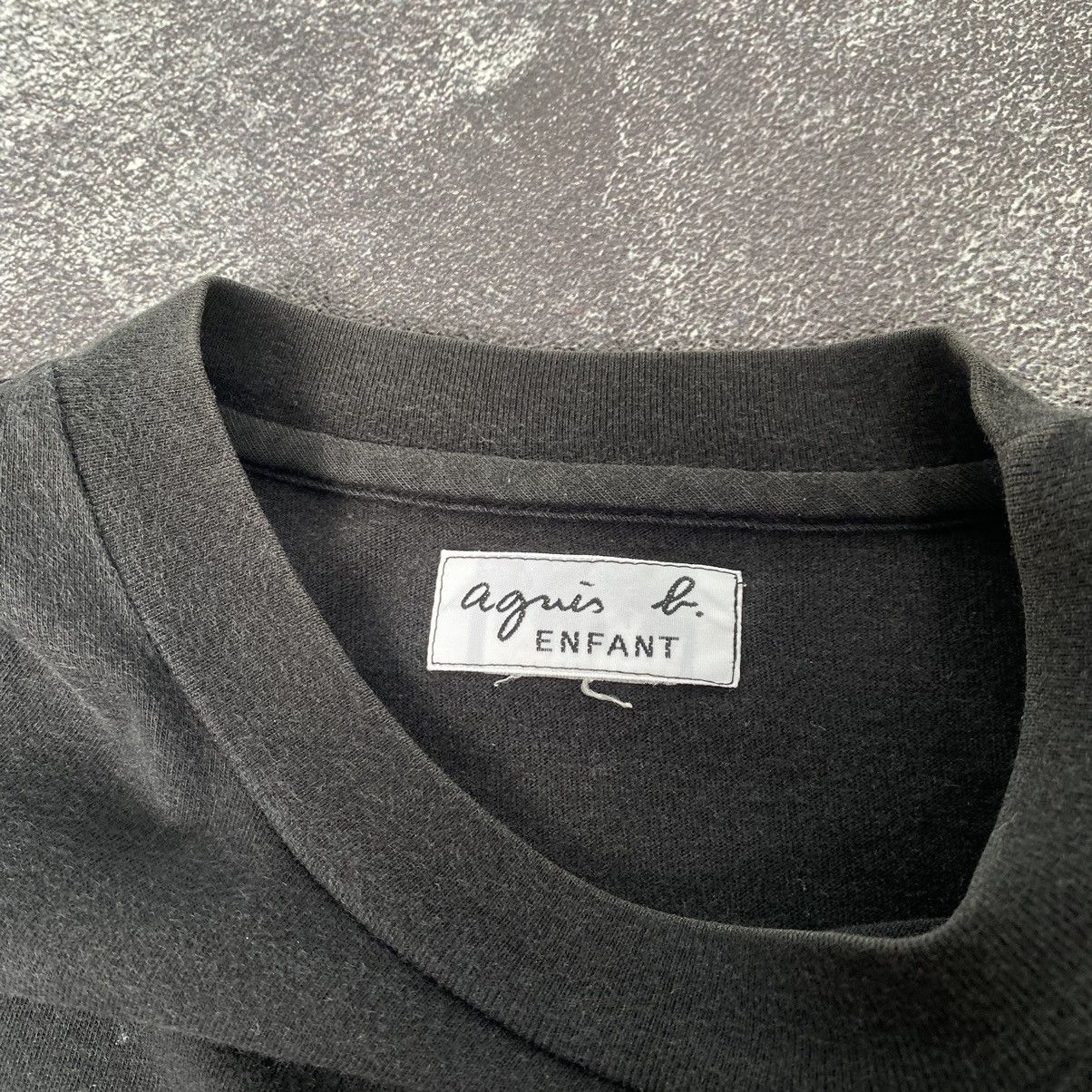 Designer Vintage Agnes B spellout Logo Tee Size US S / EU 44-46 / 1 - 5 Thumbnail