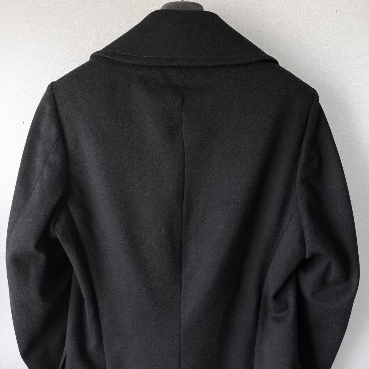 Gucci Gucci By Tom Ford FW2003 Black Double Breasted Wool Peacoat Size US L / EU 52-54 / 3 - 7 Thumbnail