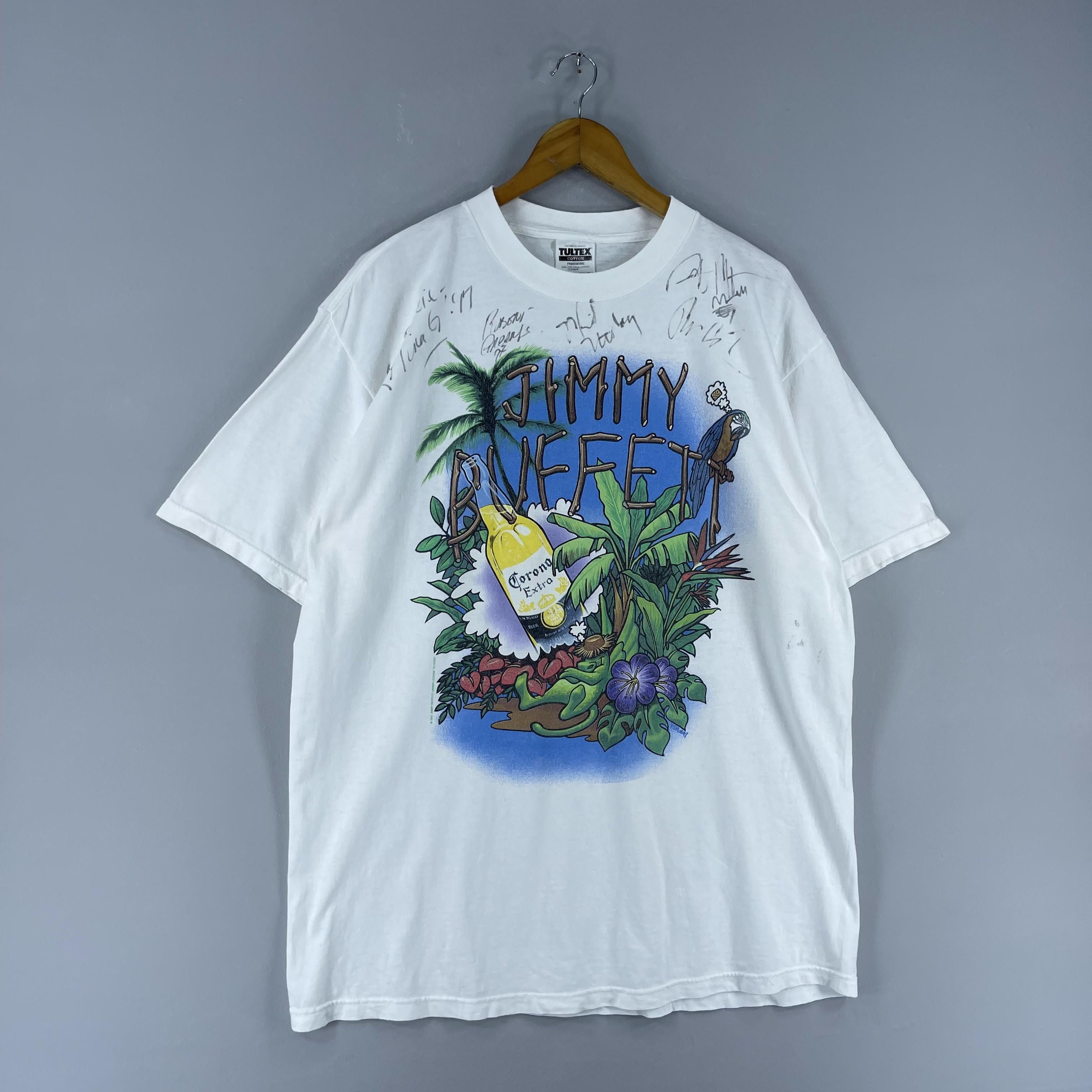 Band Tees Vintage JIMMY BUFFET Havanna Daydreamin Concert Band Tshirt Size US L / EU 52-54 / 3 - 3 Thumbnail