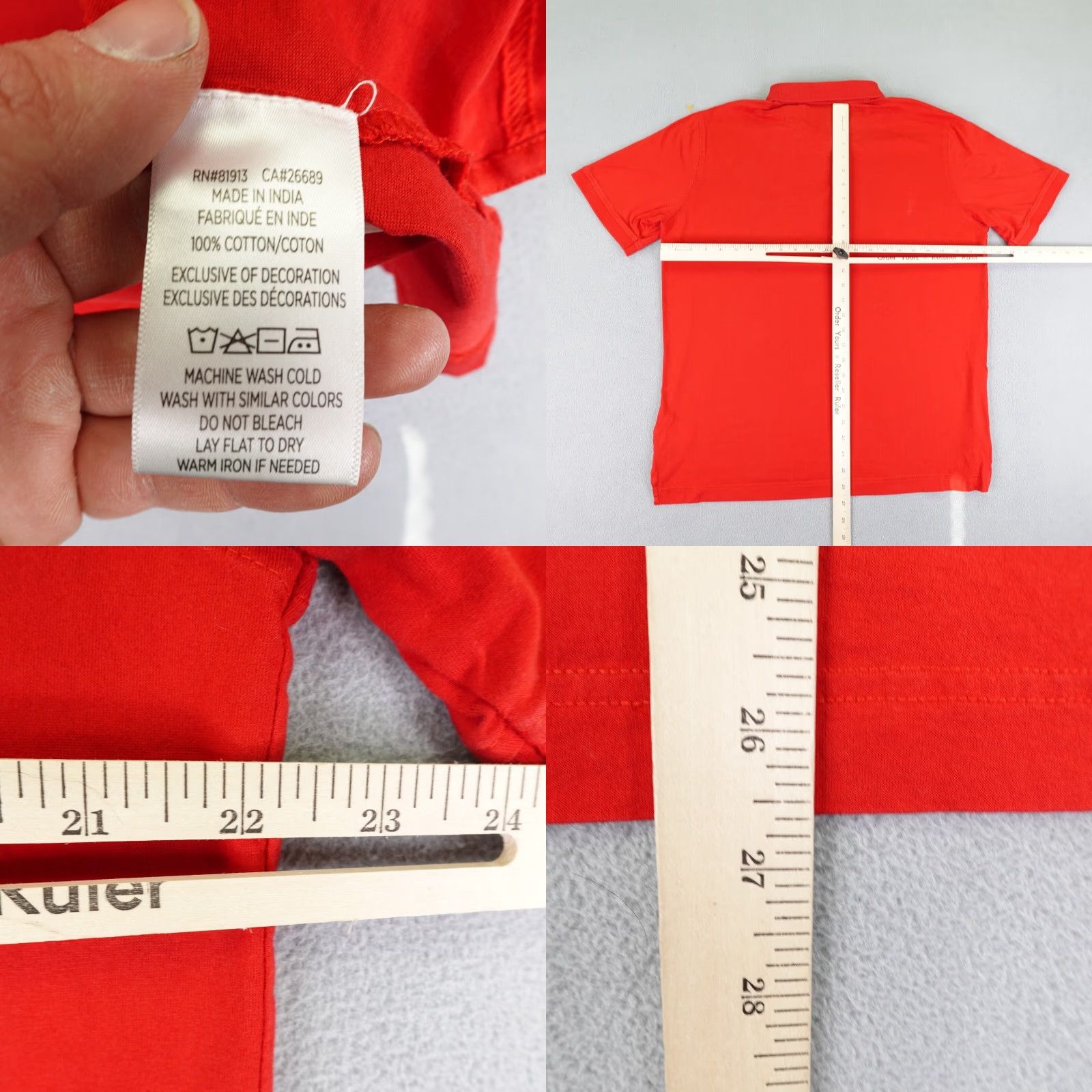 Robert Graham VINTAGE Robert Graham Polo Shirt Mens XL Red Embroidered Skull Logo Classic Fit Shirt Adult XL Red Skull Logo Polo Size US XL / EU 56 / 4 - 8 Thumbnail