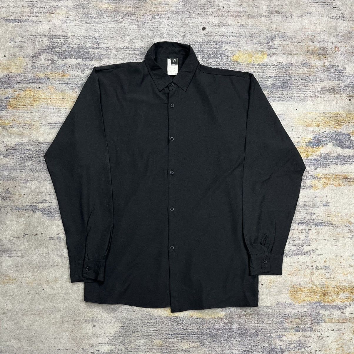 Y's Yohji Yamamoto long sleeve button shirt