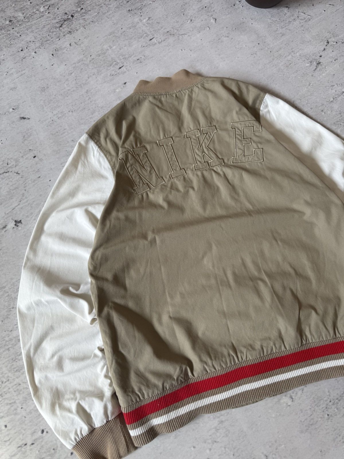 Nike × Vintage NIKE VINTAGE BASIC LOGO OVERSIZE BAGGY LIGHT JACKET Size US M / EU 48-50 / 2 - 7 Thumbnail