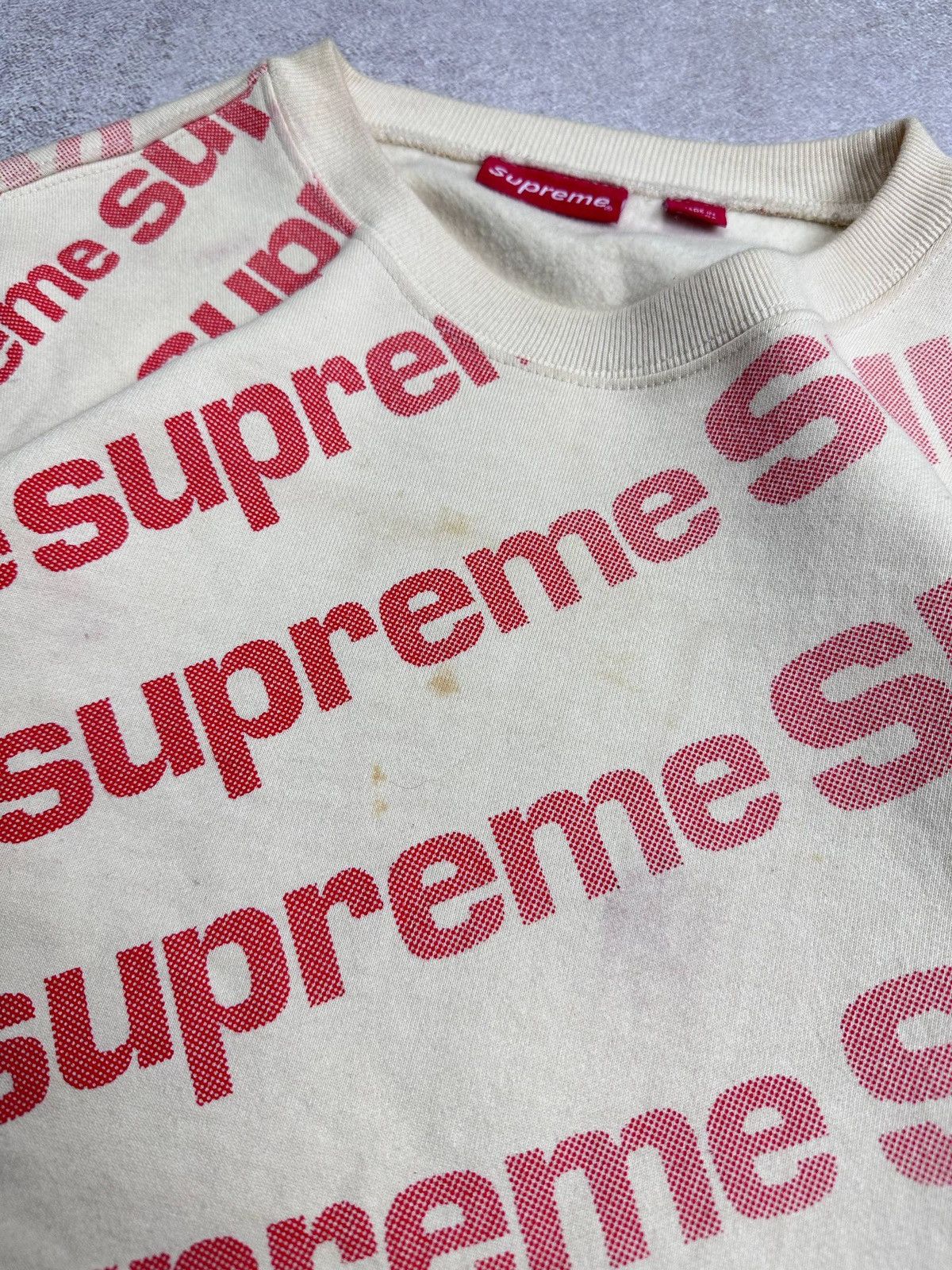 Supreme Vintage Supreme Ss Monogram Sweatshirt Rare S Size US S / EU 44-46 / 1 - 3 Thumbnail