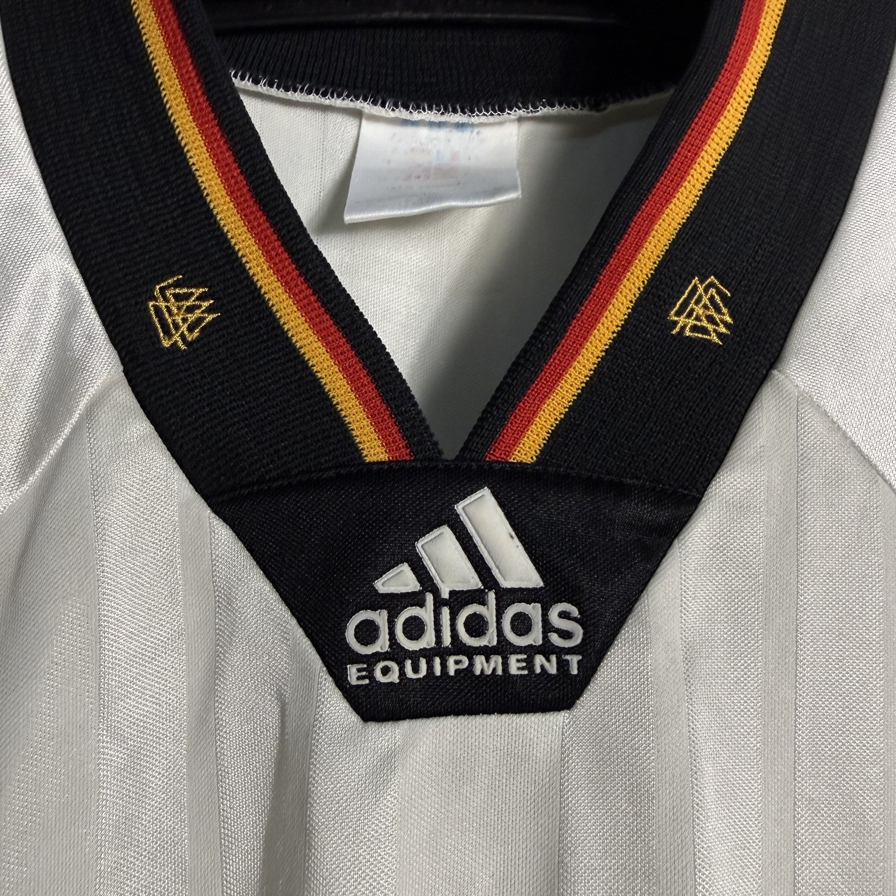 Adidas 🔥RARE🔥Vintage Germany Home Football Team Jersey Size US XL / EU 56 / 4 - 4 Thumbnail